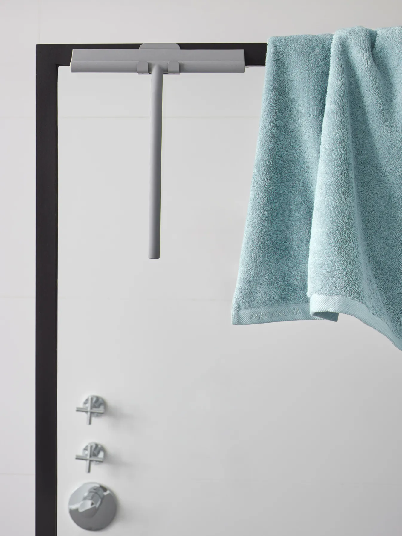 Cheap Bath & Living Aquanova ARVID shower wiper, color Silver Gray (ARVBWM-95) SilverGrey-95