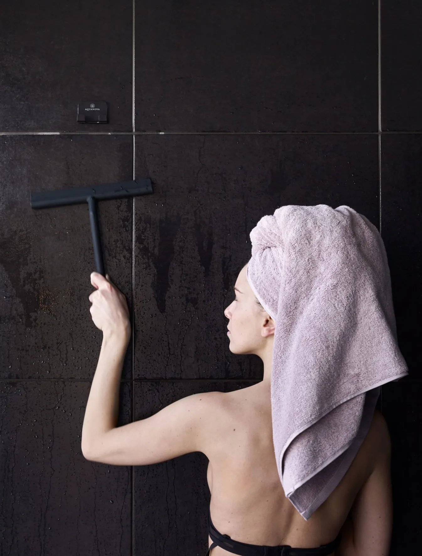 Cheap Bath & Living Aquanova ARVID shower wiper, color Silver Gray (ARVBWM-95) SilverGrey-95