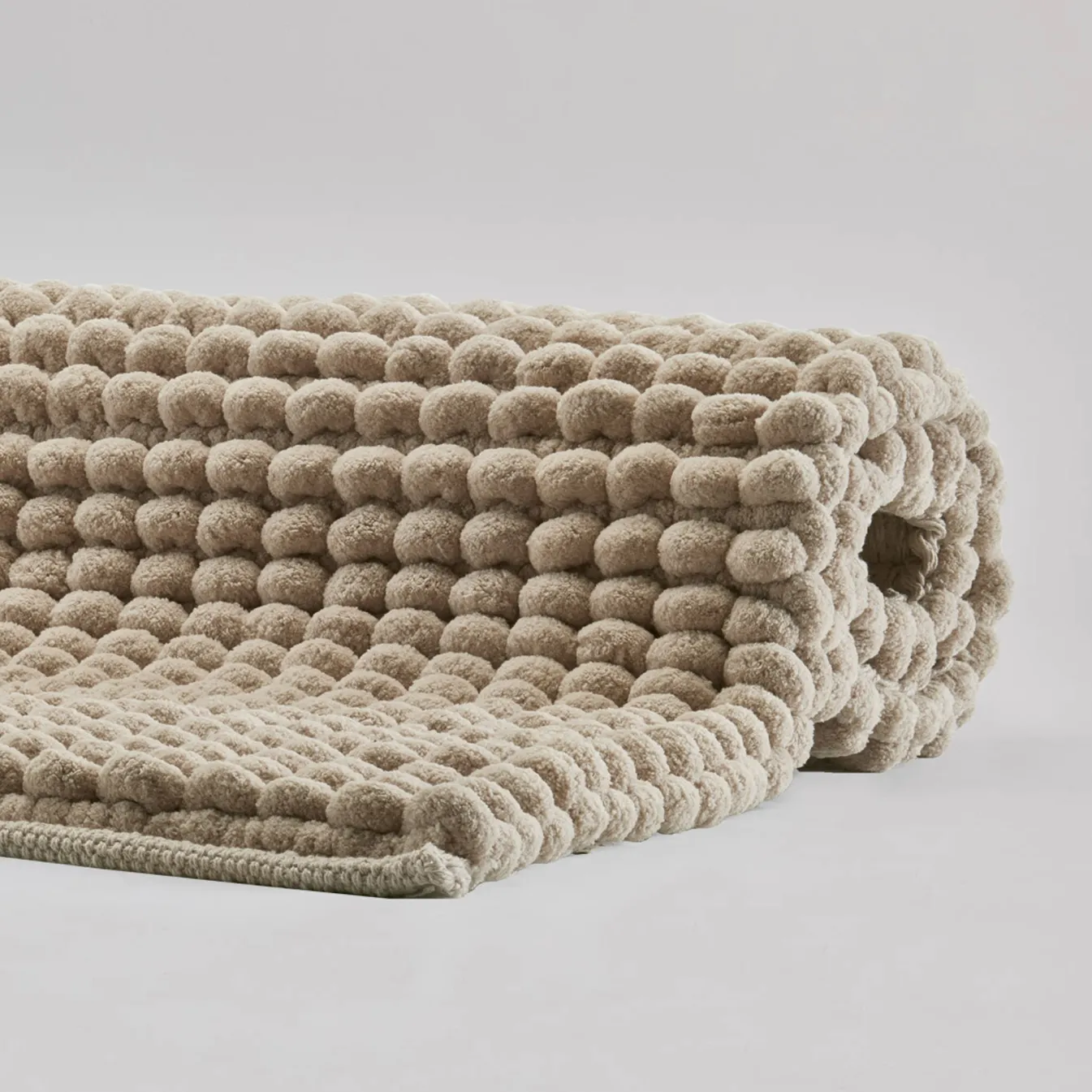 New Bath & Living Aquanova Bath mat AXEL color Linen (AXEBM-16)
