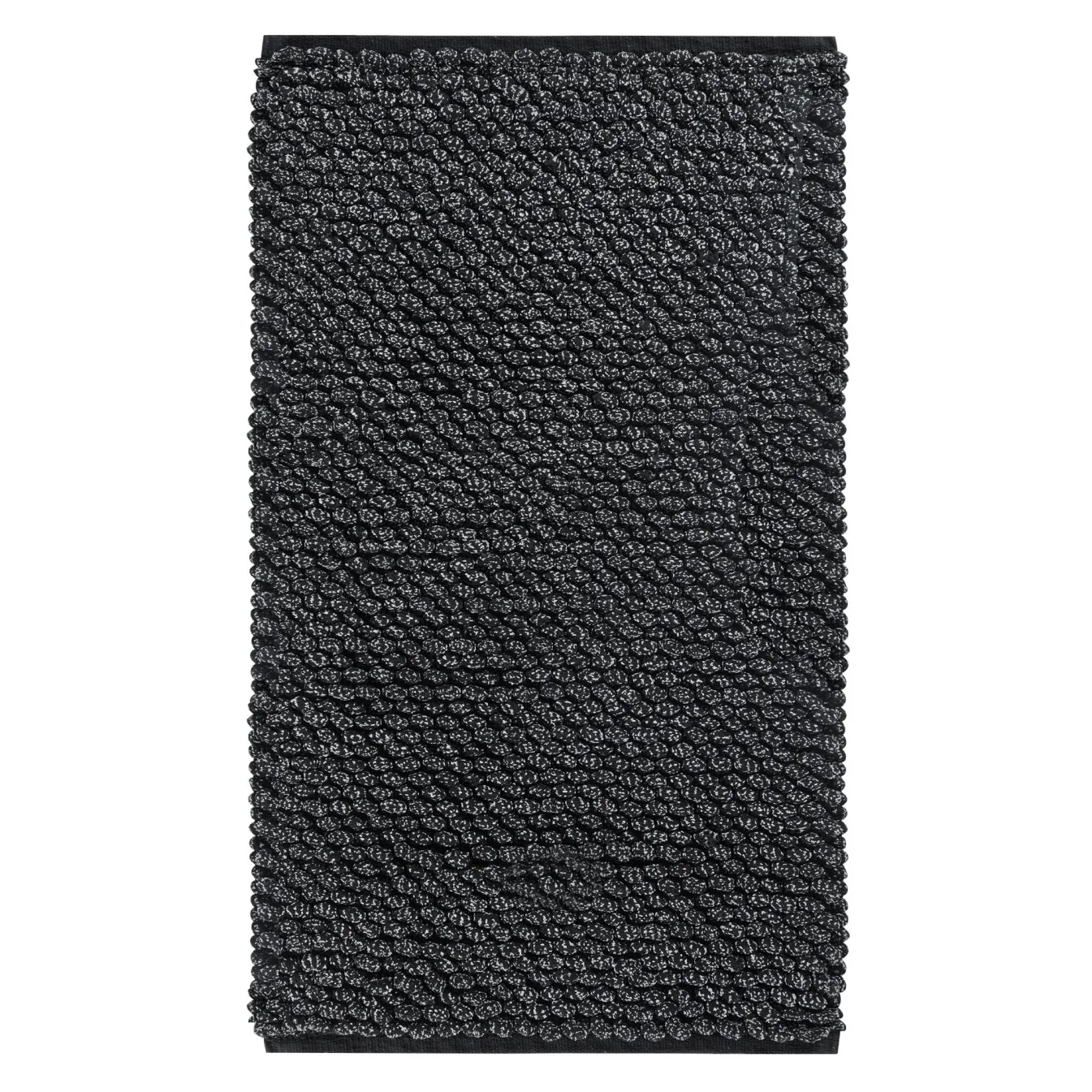 Best Bath & Living Aquanova Bath mat BRENT 60 x 60 cm color Black-09 (BREBMB-09)