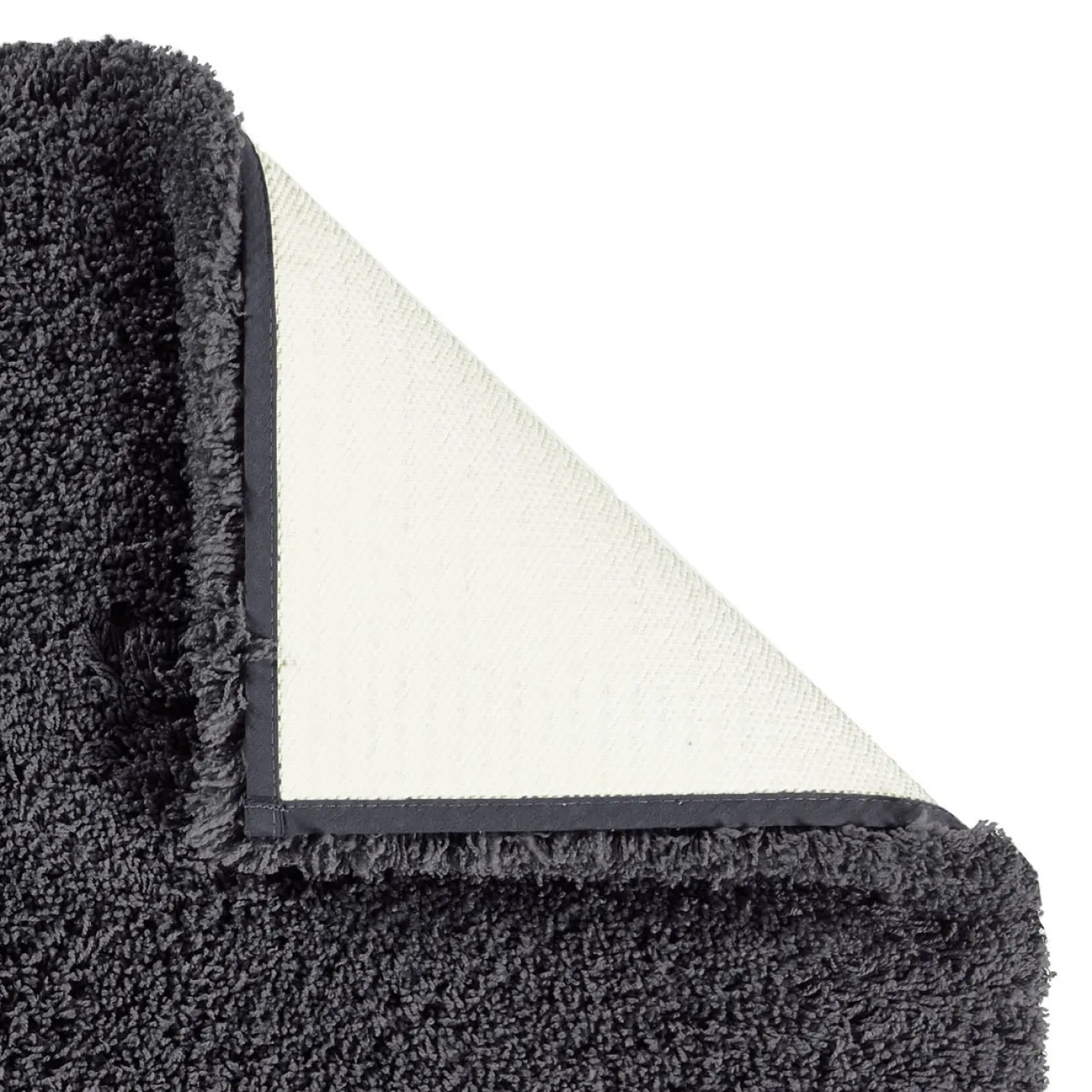 Sale Bath & Living Aquanova Bath mat MUSA color Caviar-633 (dark gray)