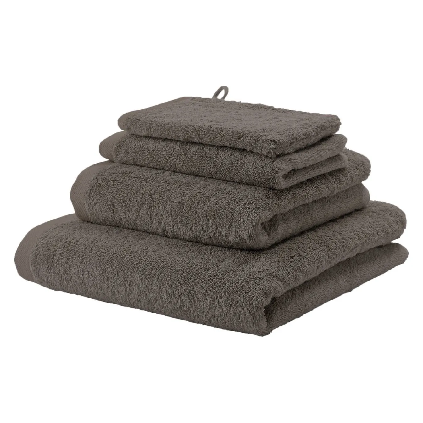 Outlet Bath & Living Aquanova Bath textiles LONDON color Ash-109