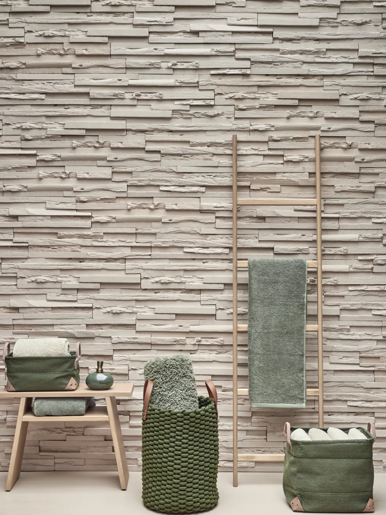 Online Bath & Living Aquanova Bath textiles LONDON color Thyme-293