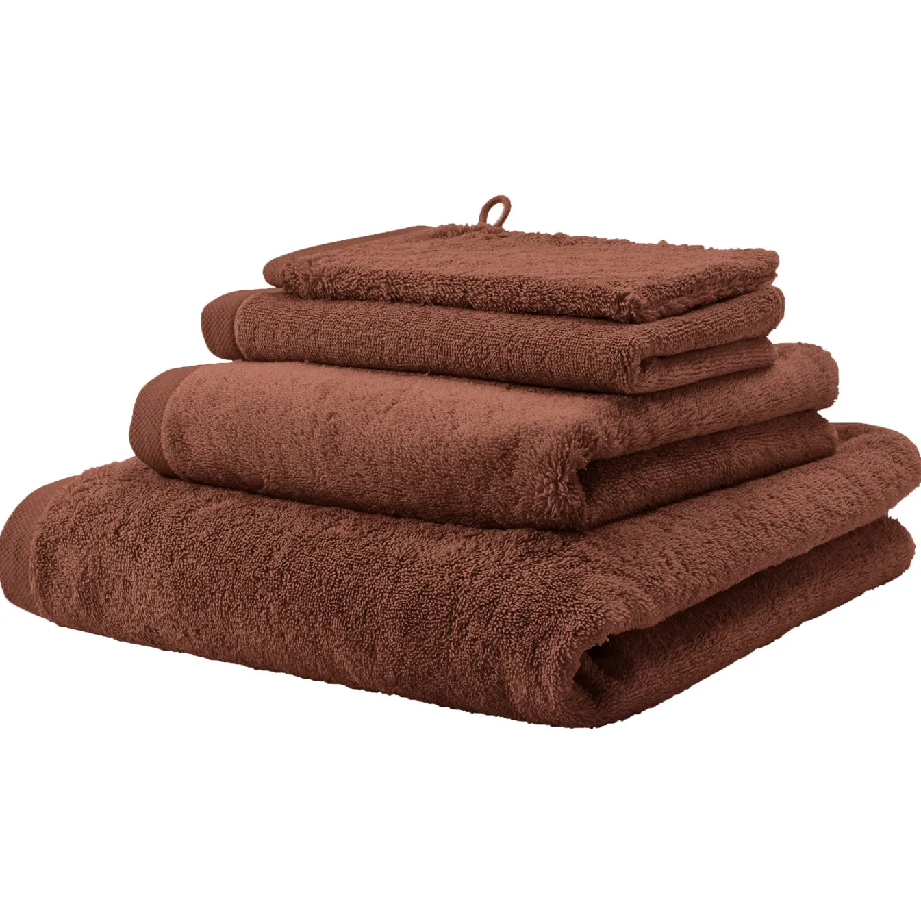 Online Bath & Living Aquanova Bath textiles LONDON color Umber-284