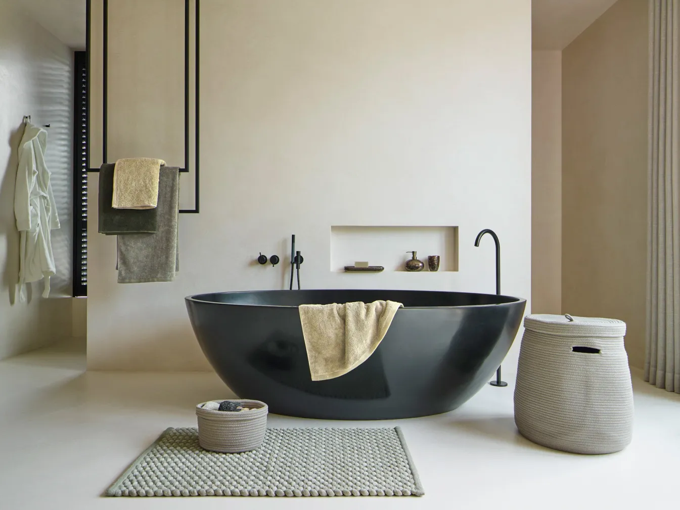 Store Bath & Living Aquanova Bath towel 70x130 cm LONDON color (set/3) Absynth-128