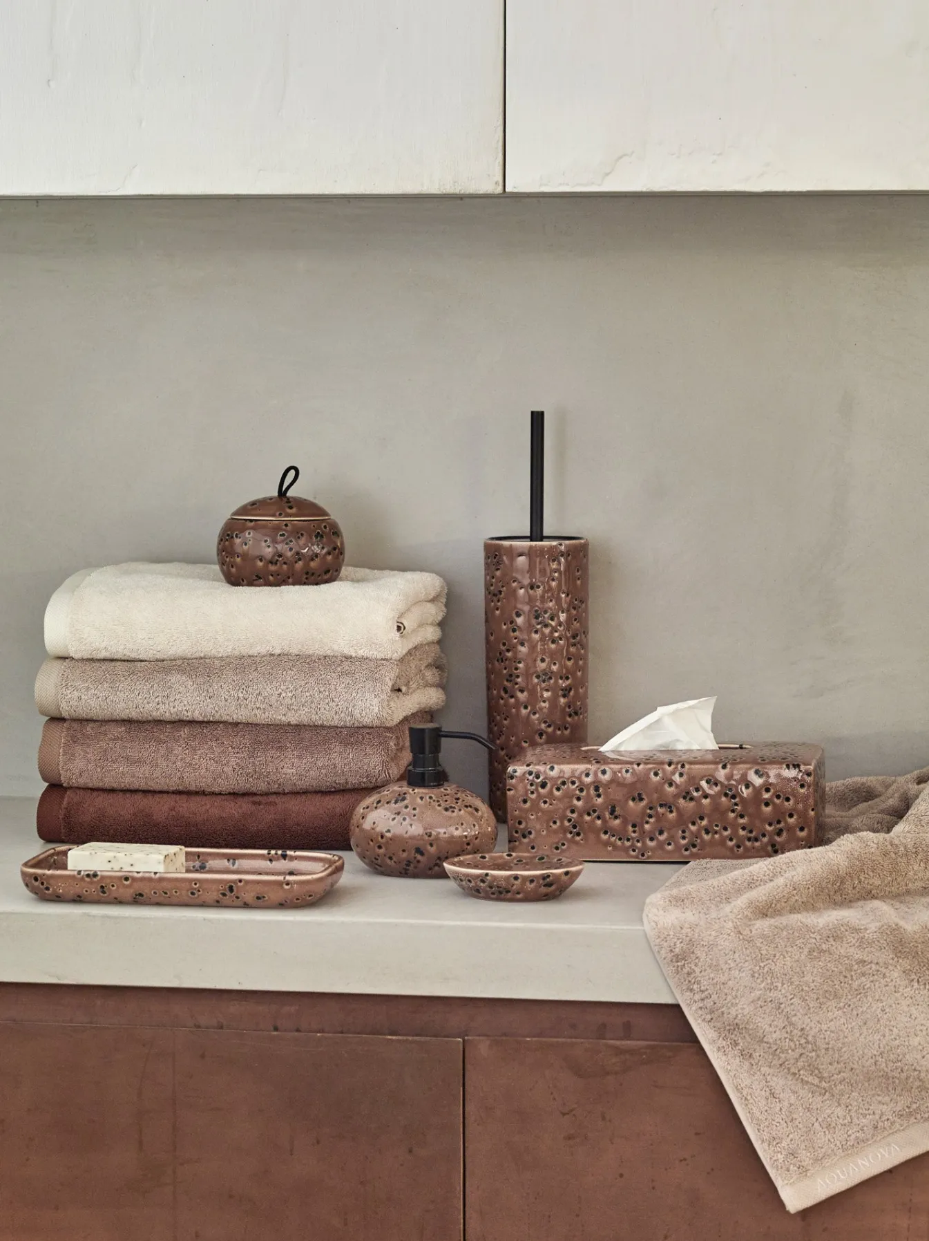 Best Bath & Living Aquanova Bath towel 70x130 cm LONDON color (set/3) Camel-155