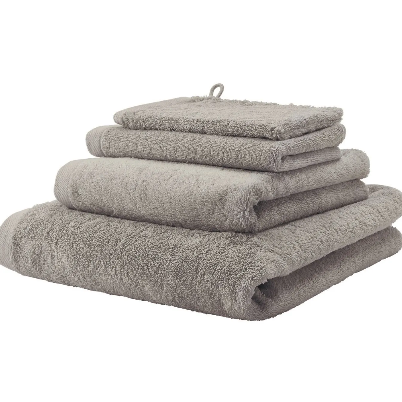 Clearance Bath & Living Aquanova Bath towel 70x130 cm LONDON color (set/3) Truffle-106