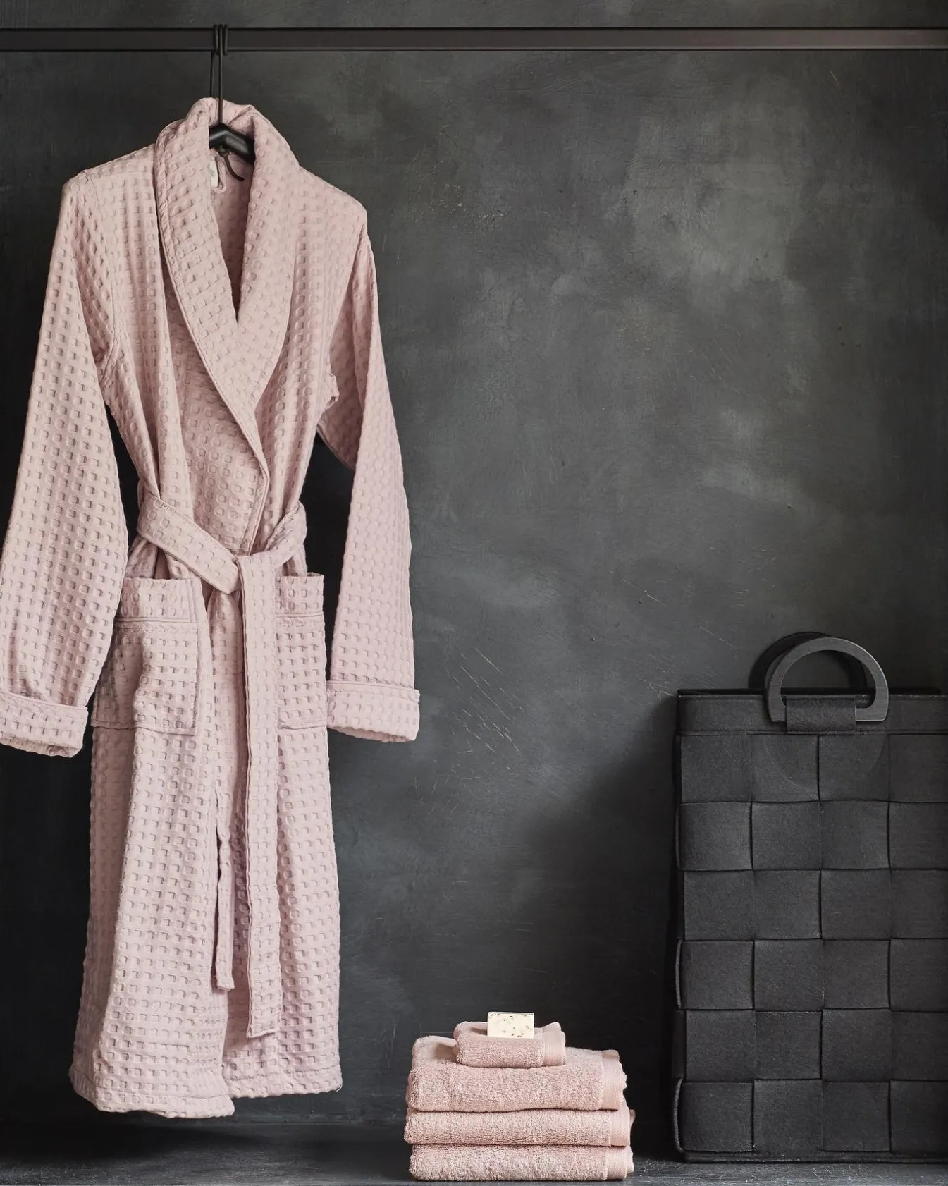 Store Bath & Living Aquanova Bathrobe VIGGO Dusty Pink-87 (VIGBG-87) DustyPink-87