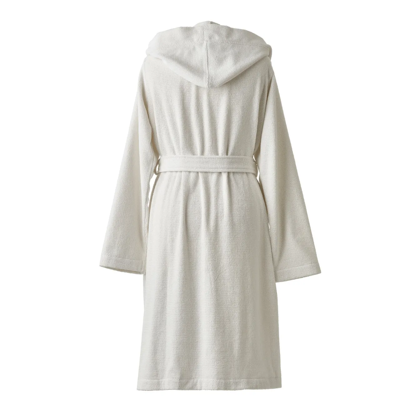Fashion Bath & Living Aquanova Bathrobe with hood OSLO color Cloud (white) Size L