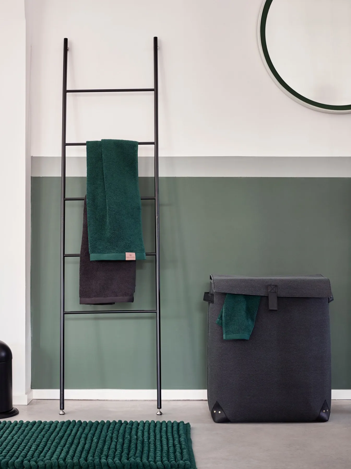 Best Bath & Living Aquanova Bathroom textiles OSLO color Pine (OSLTW-223)