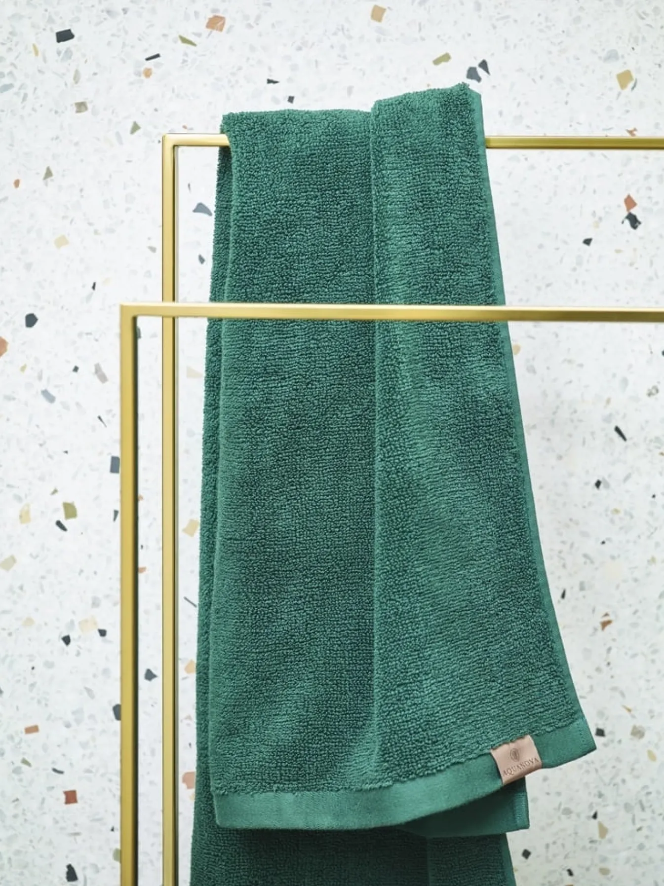 Best Bath & Living Aquanova Bathroom textiles OSLO color Pine (OSLTW-223)