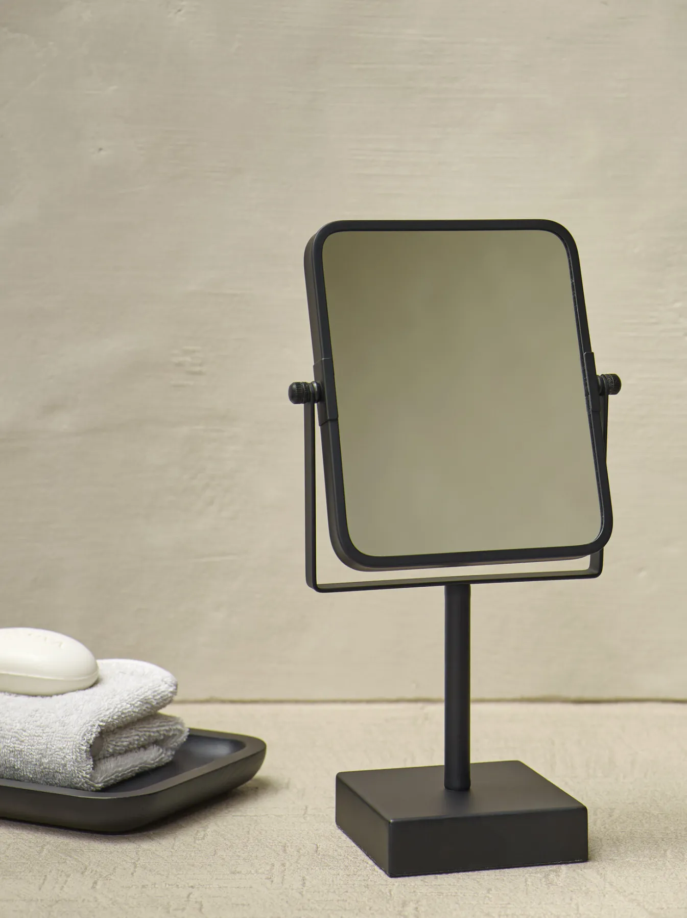 Sale Bath & Living Aquanova Cosmetic mirror DAX color (black) Black-09