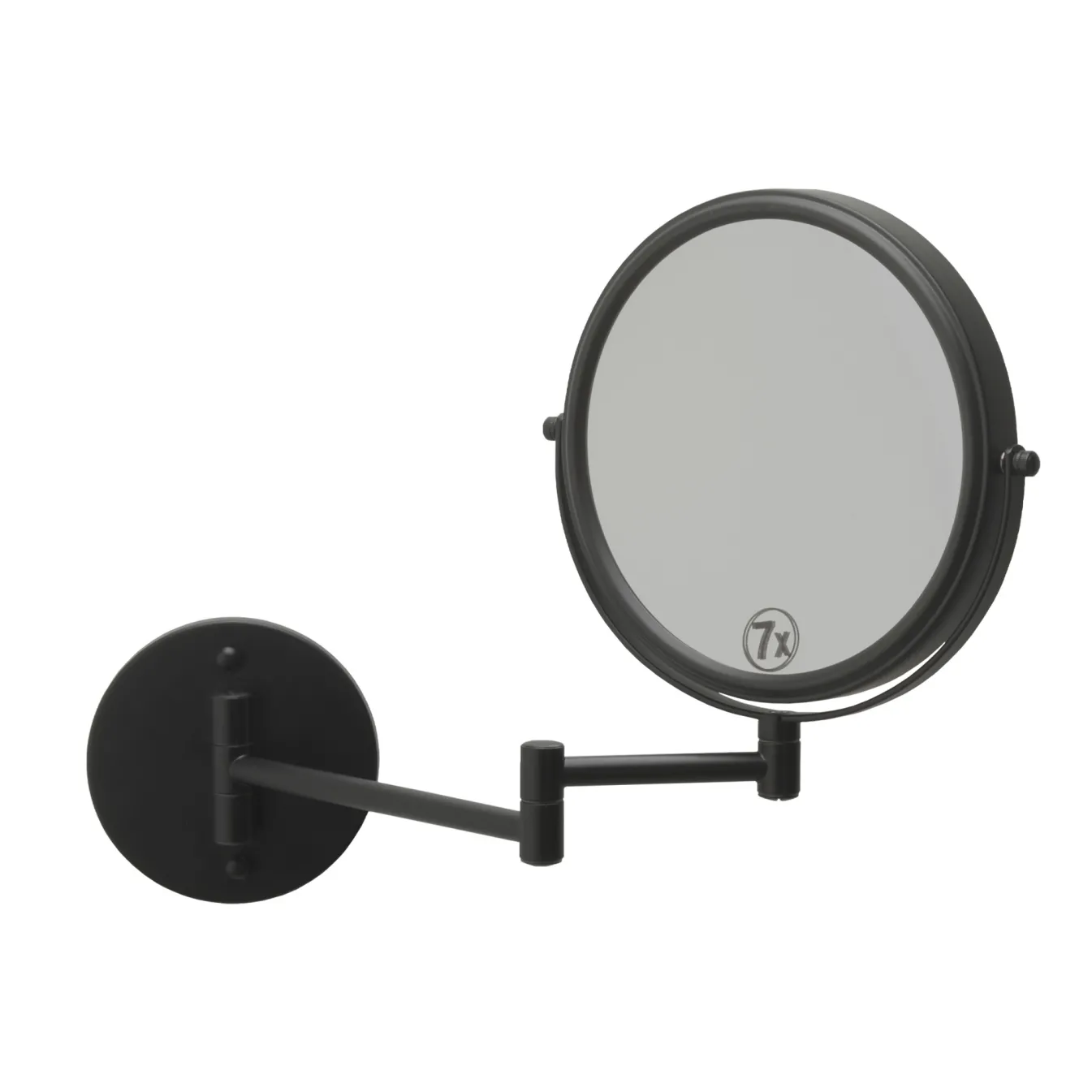 Shop Bath & Living Aquanova Cosmetic mirror FORTE color black - wall (FORMIW-09) Black-09