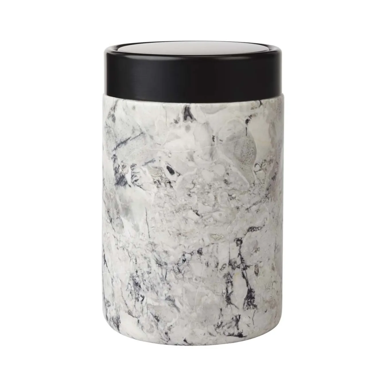 Sale Bath & Living Aquanova Cosmetics waste bin NERO color Alba (grey) Alba-195