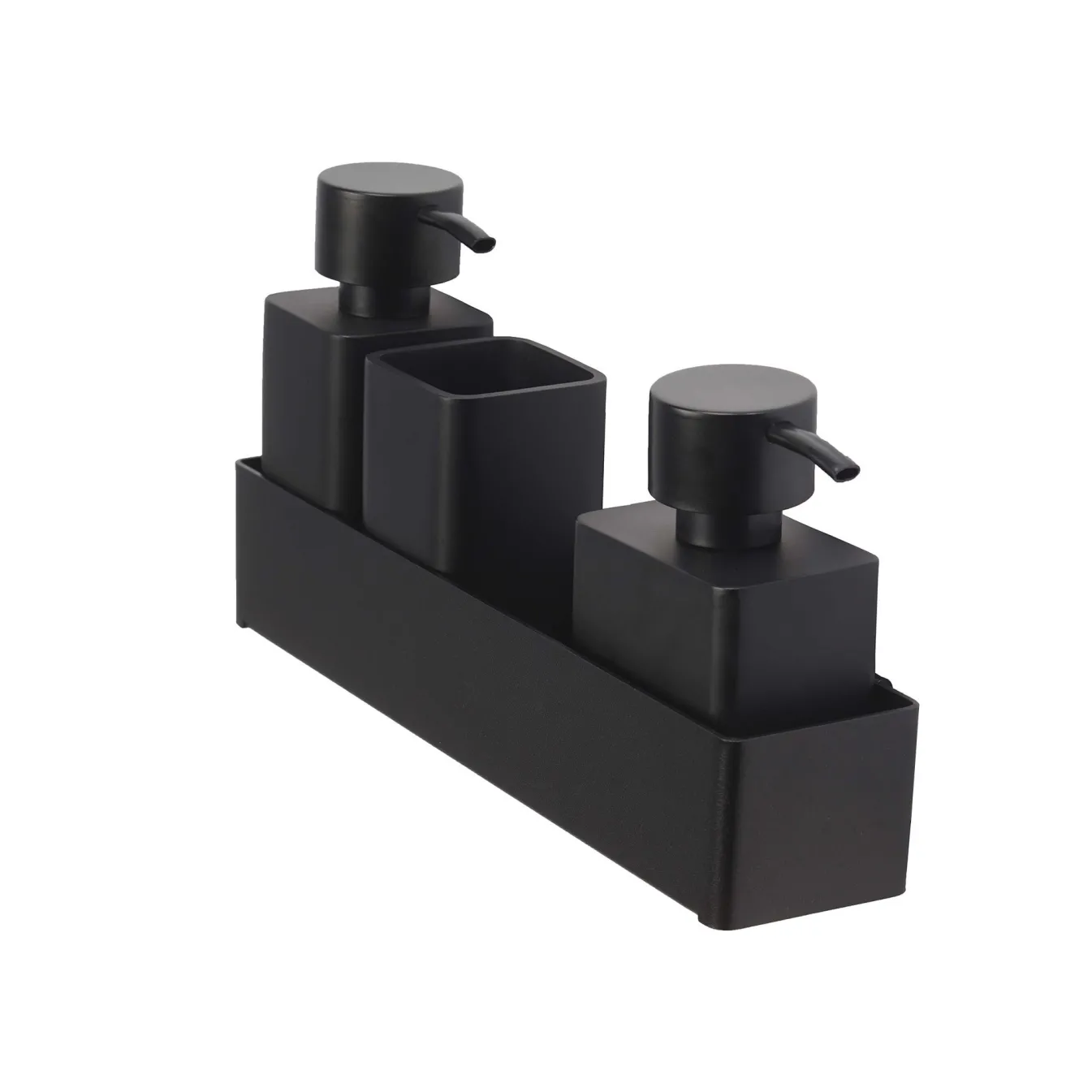 Sale Bath & Living Aquanova Cup / toothbrush holder KHANA color Black-09