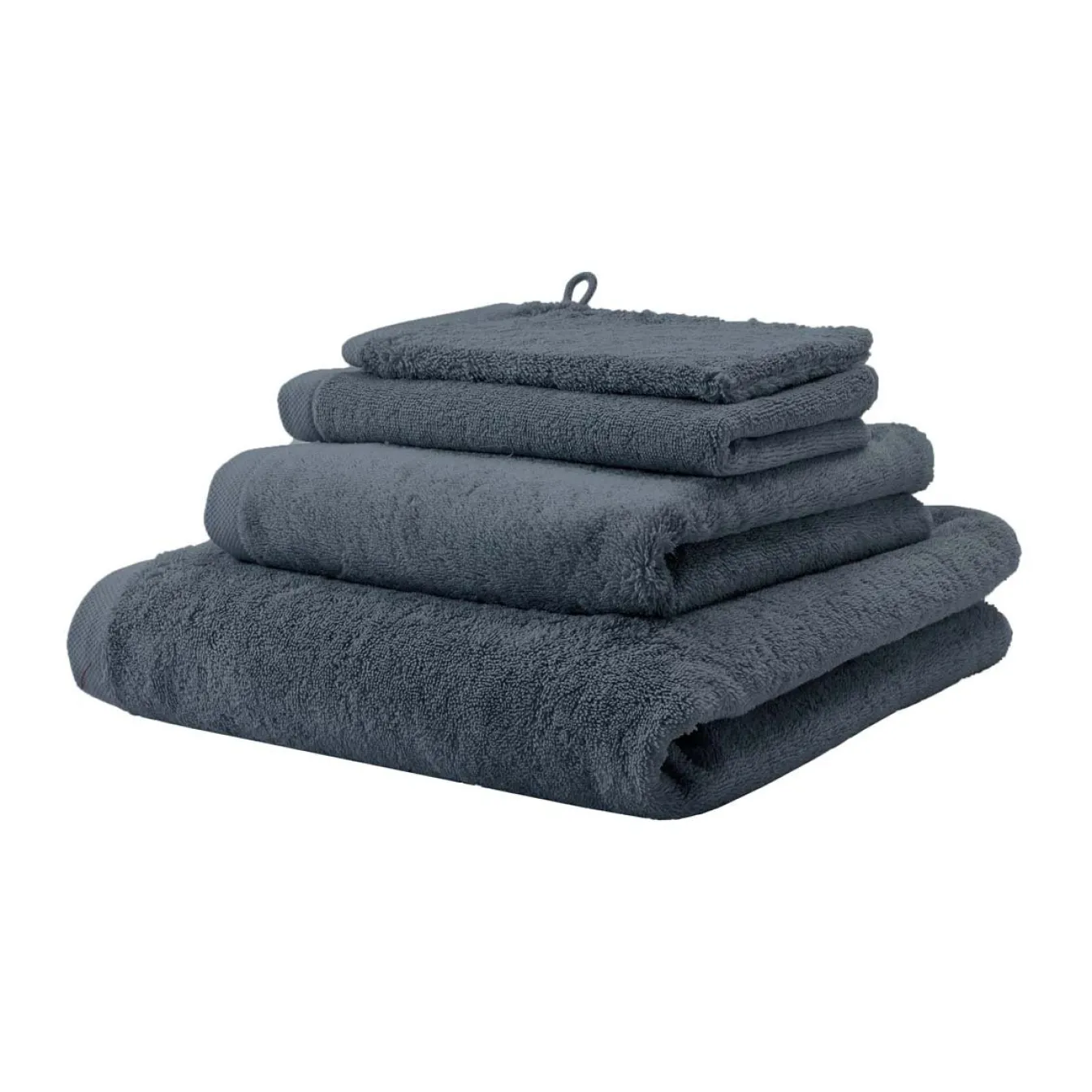 Sale Bath & Living Aquanova Guest towel LONDON color (set/6) Steel-958
