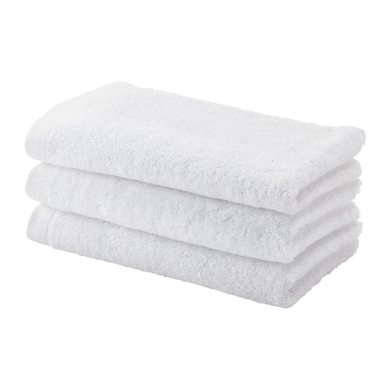 Clearance Bath & Living Aquanova Guest towel LONDON color (set/6) White-43