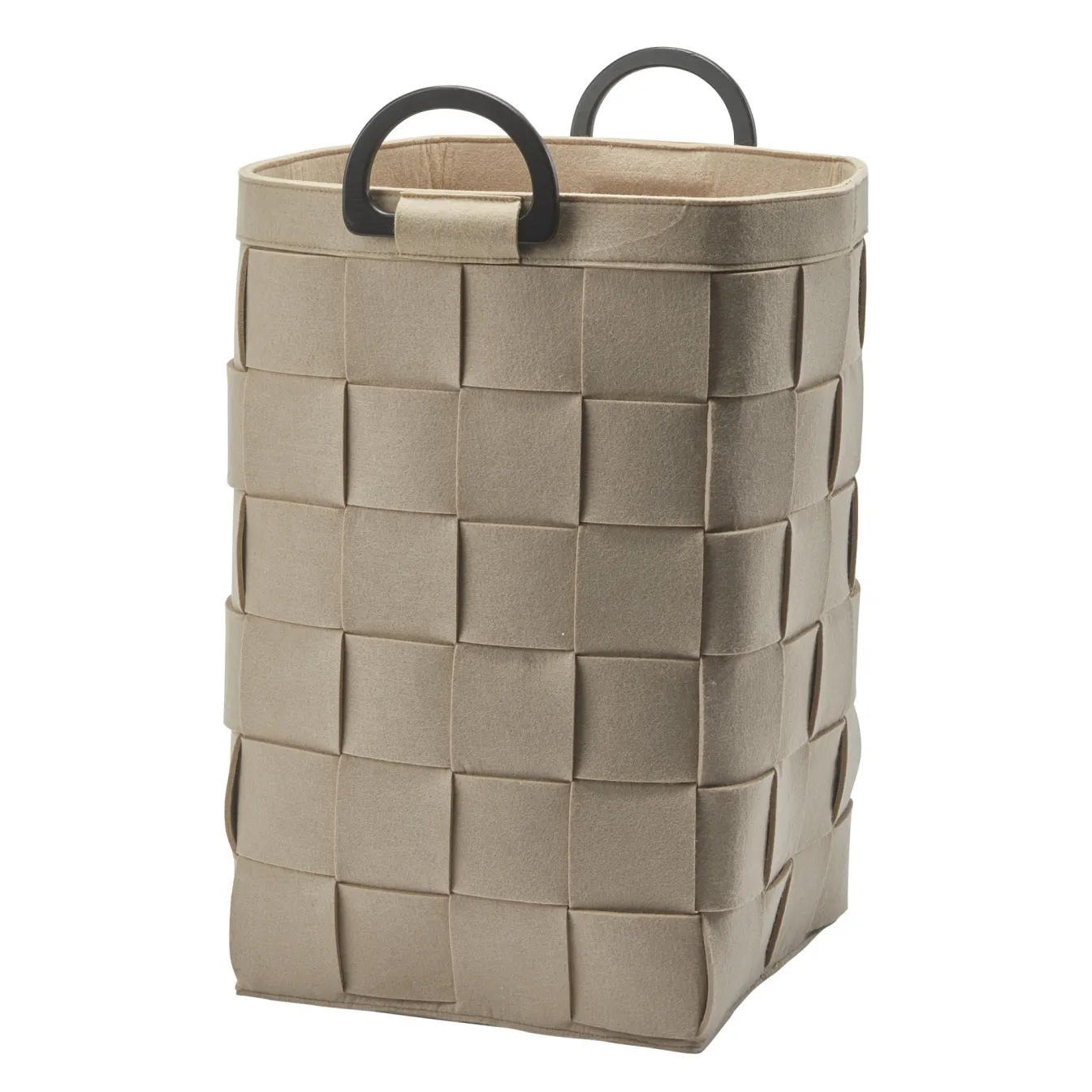 Best Bath & Living Aquanova Laundry basket DIX color beige (DIXLAL-15) Beige-15