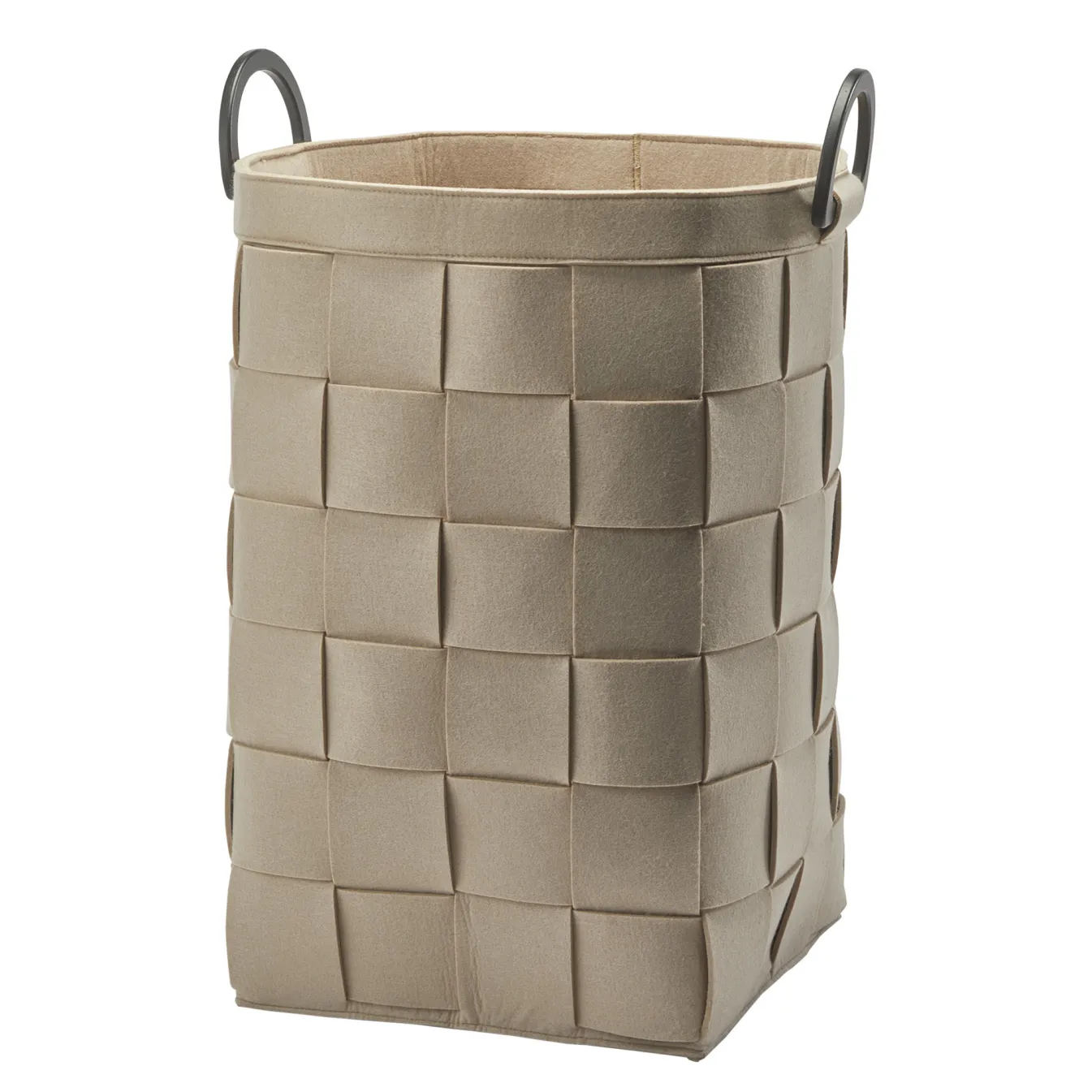 Best Bath & Living Aquanova Laundry basket DIX color beige (DIXLAL-15) Beige-15