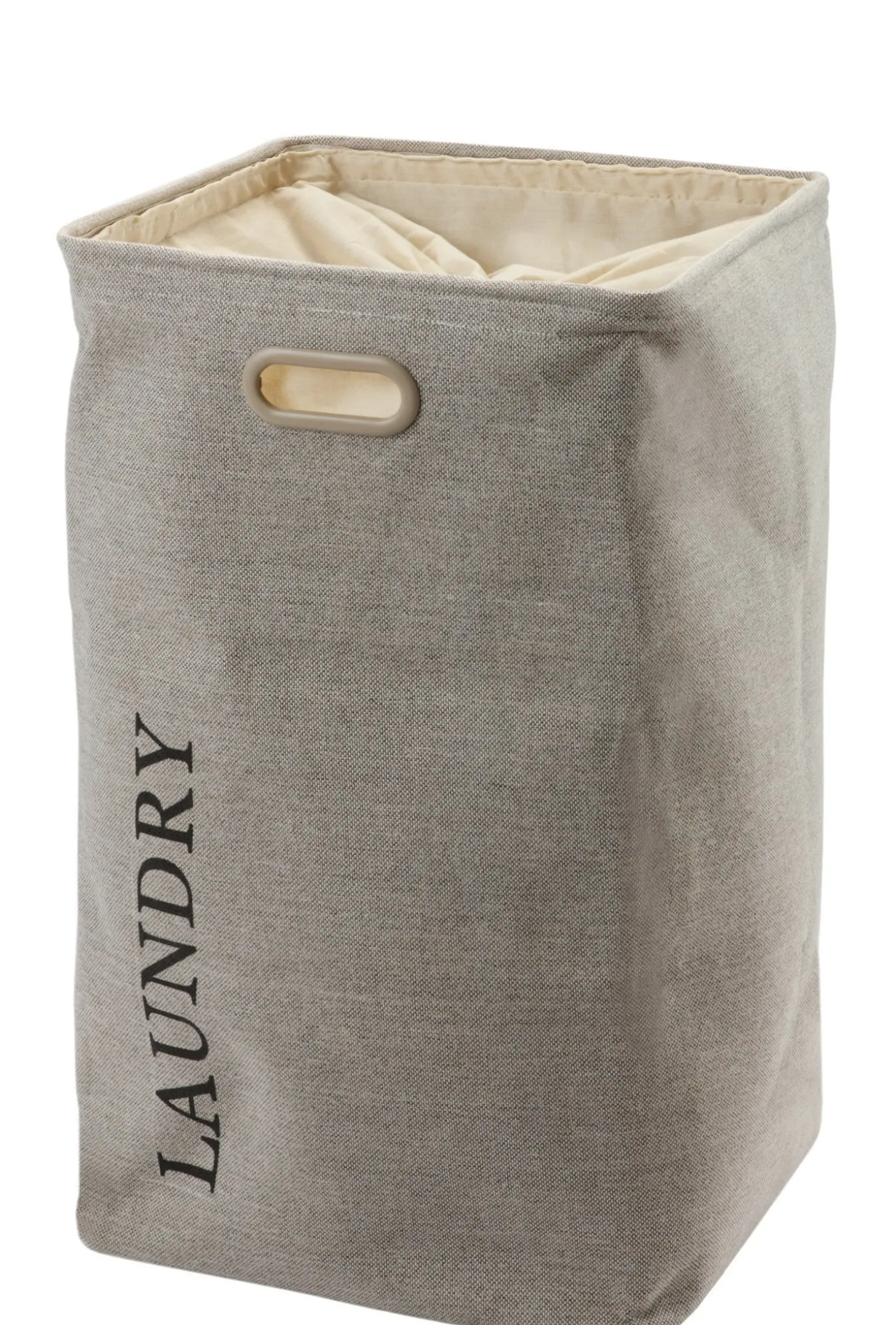 Sale Bath & Living Aquanova Laundry basket Evora Flax-11