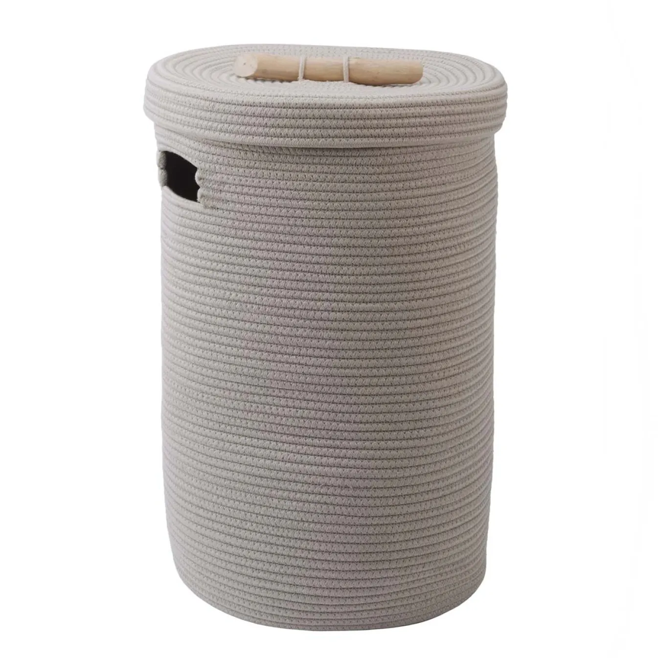 Flash Sale Bath & Living Aquanova Laundry basket OTIS color (beige / greige) Truffle-106