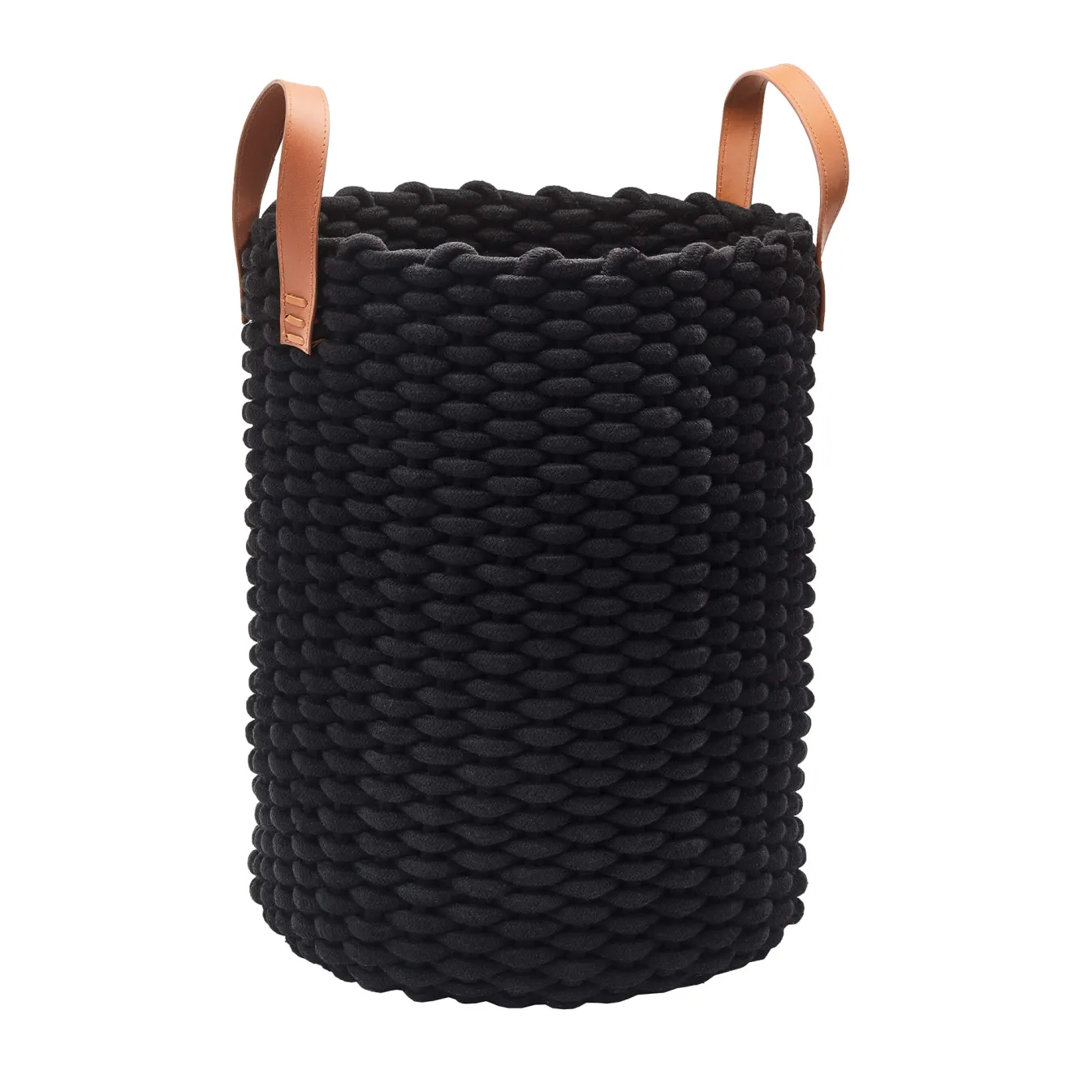 Discount Bath & Living Aquanova Laundry basket RUDON color (black) Black-09