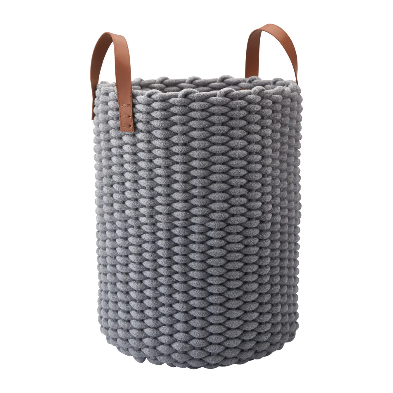 Fashion Bath & Living Aquanova Laundry basket RUDON color Gray-92 (gray)