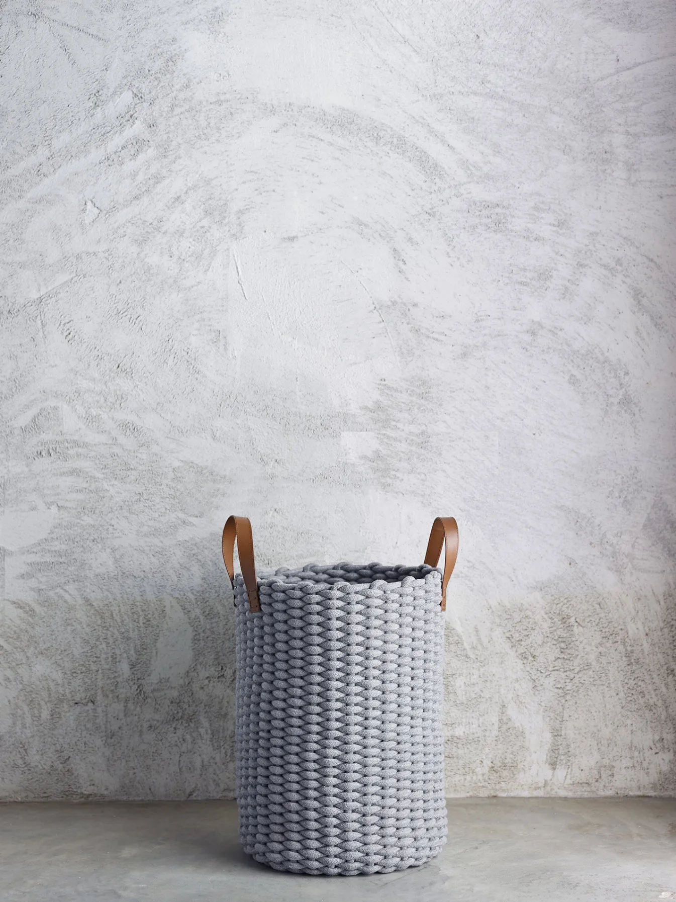 Fashion Bath & Living Aquanova Laundry basket RUDON color Gray-92 (gray)