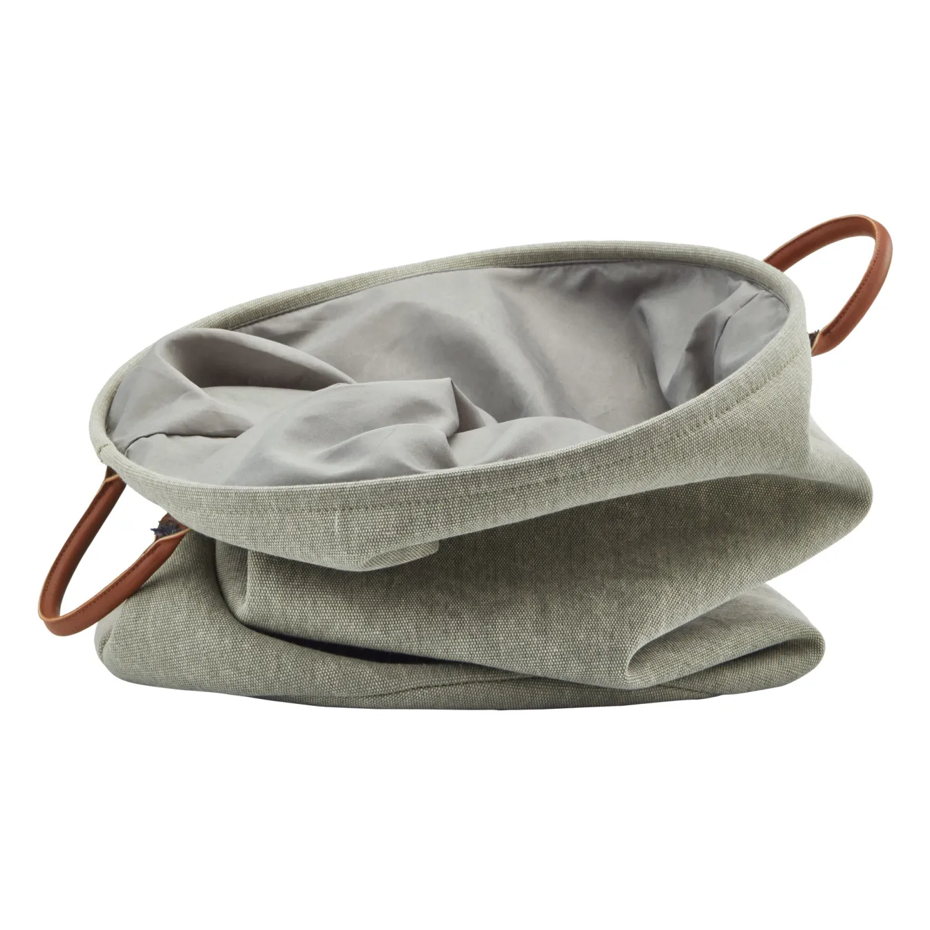 Hot Bath & Living Aquanova Laundry basket YORK color Sage Green-582 (green) SageGreen-582