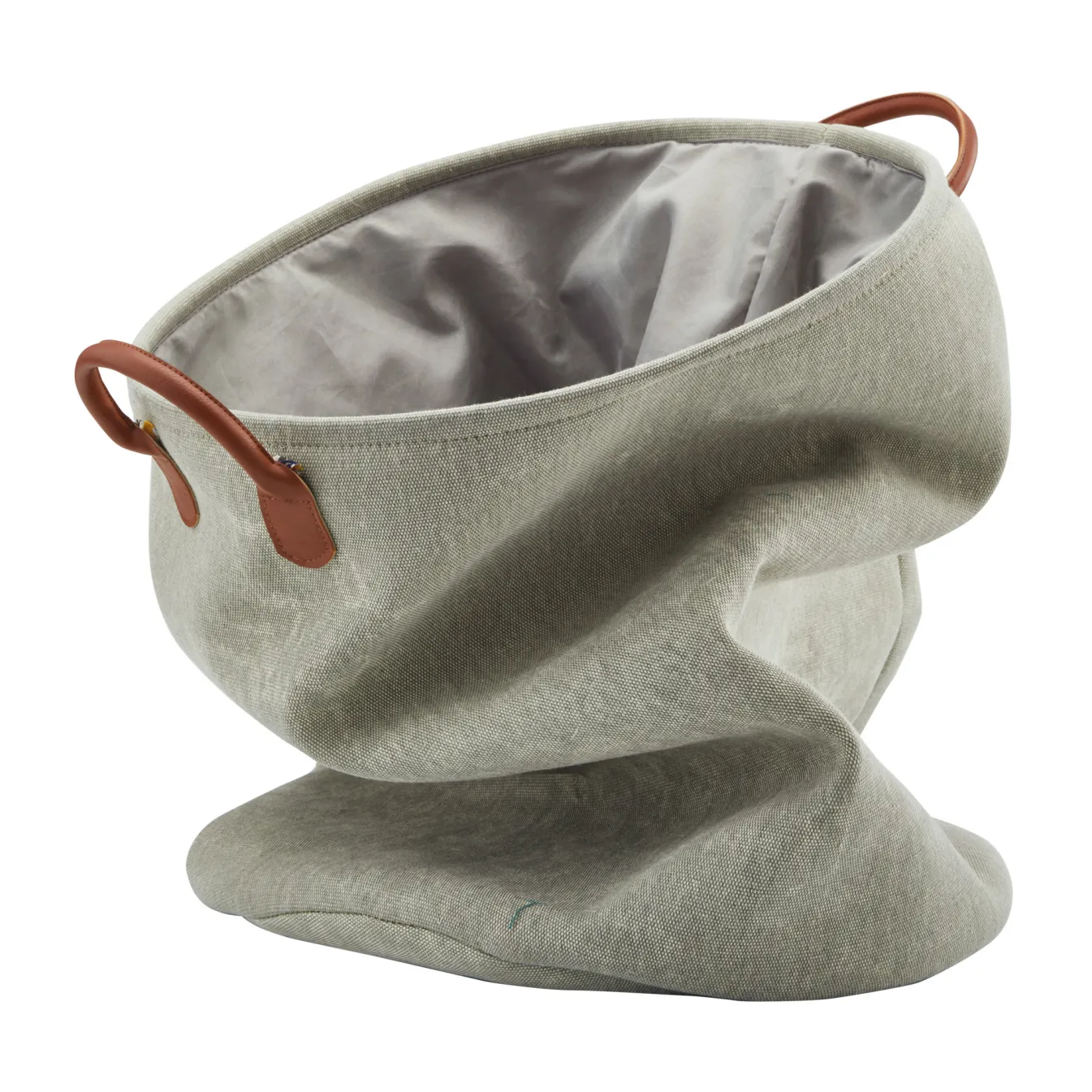 Hot Bath & Living Aquanova Laundry basket YORK color Sage Green-582 (green) SageGreen-582