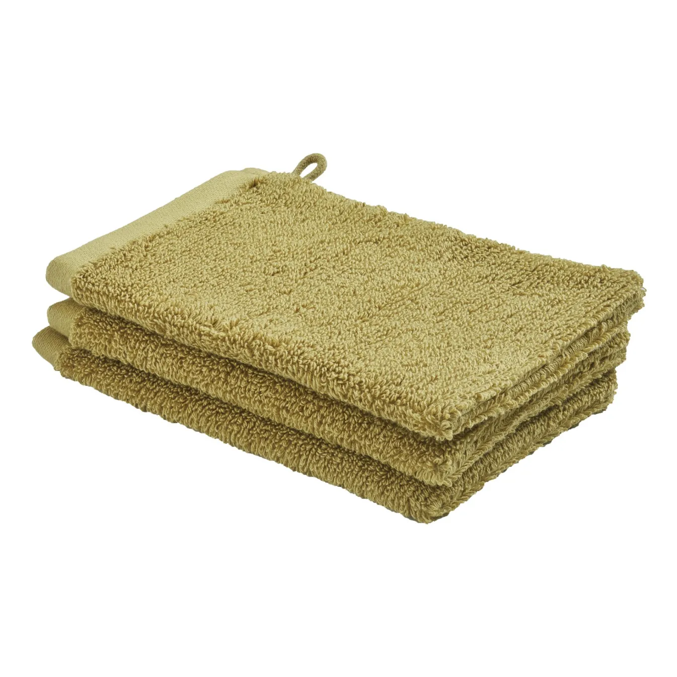 Best Bath & Living Aquanova Package deal 10: set/6 washcloths OSLO color Mustard-721