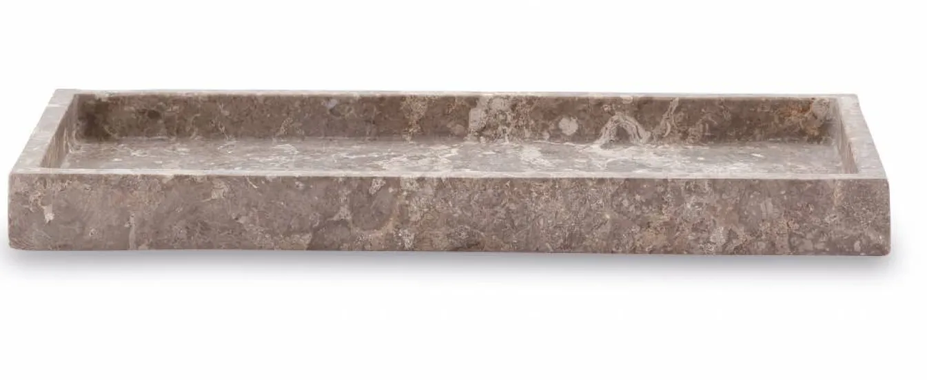 Sale Bath & Living Aquanova Rectangular tray CONOR color Greige, (gray / beige) Greige-15
