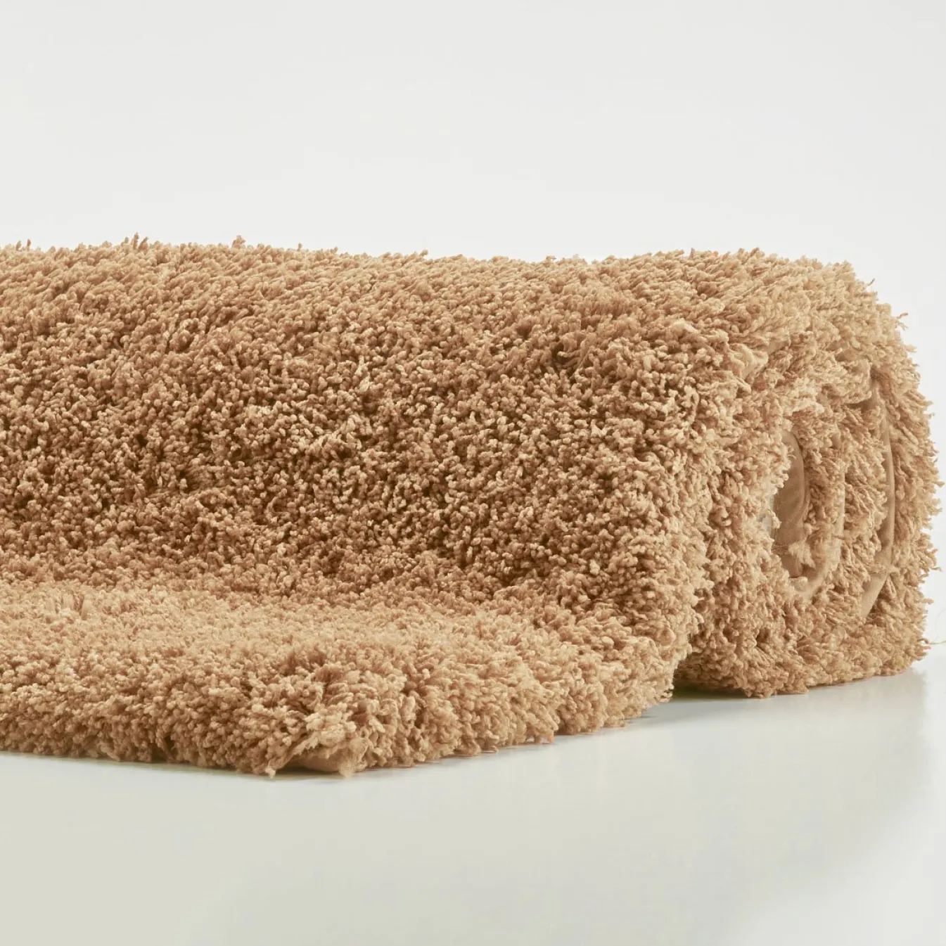Discount Bath & Living Aquanova Round bath mat Ø80 cm MUSA color Ginger-299 (light brown)