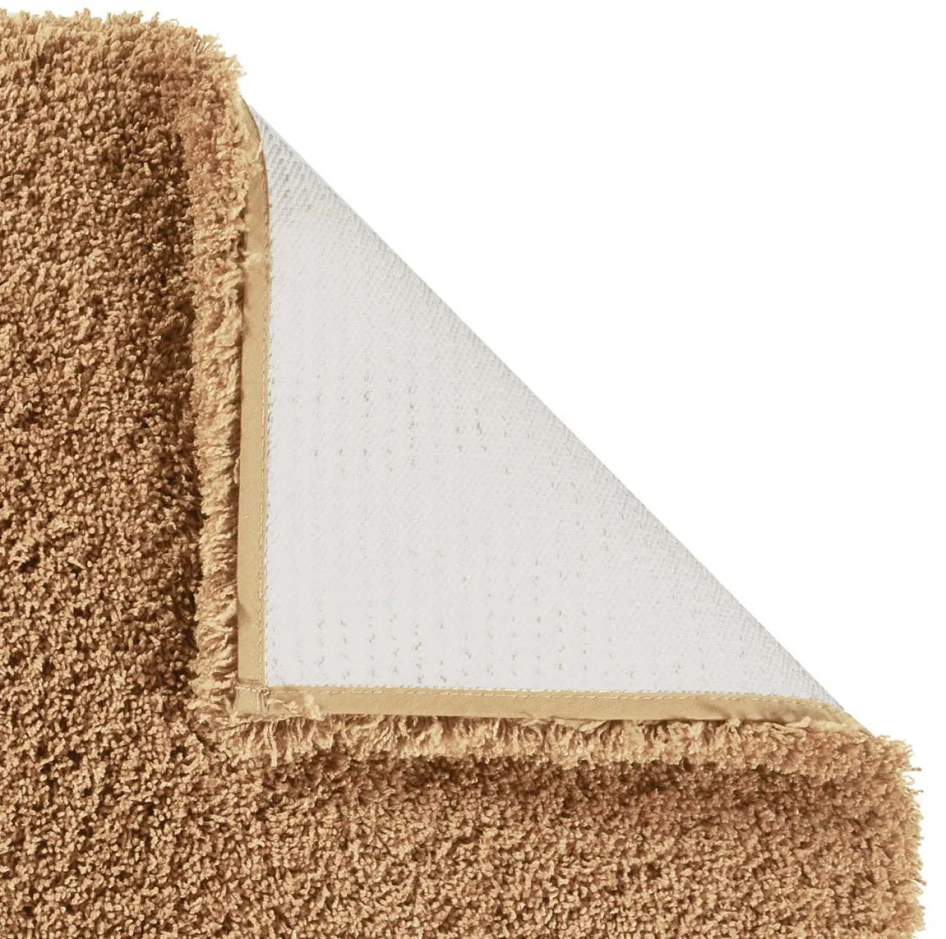 Discount Bath & Living Aquanova Round bath mat Ø80 cm MUSA color Ginger-299 (light brown)