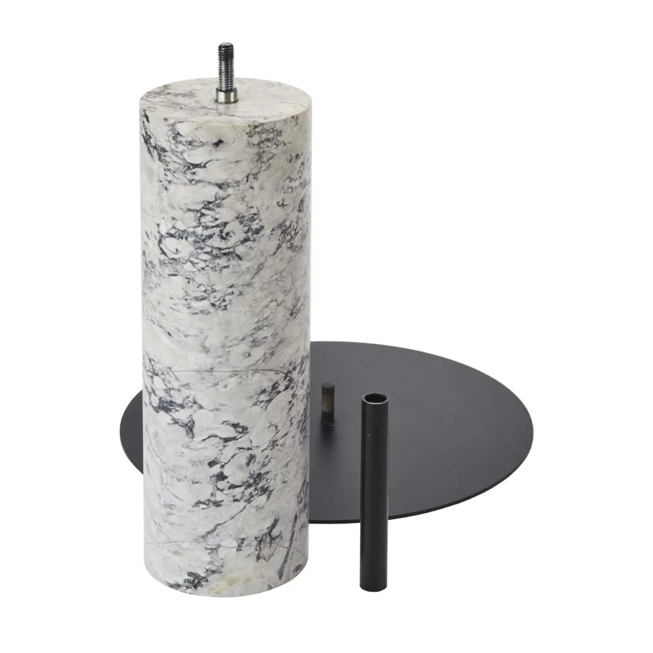 Fashion Bath & Living Aquanova Side table NERO color Alba (gray) Alba-195