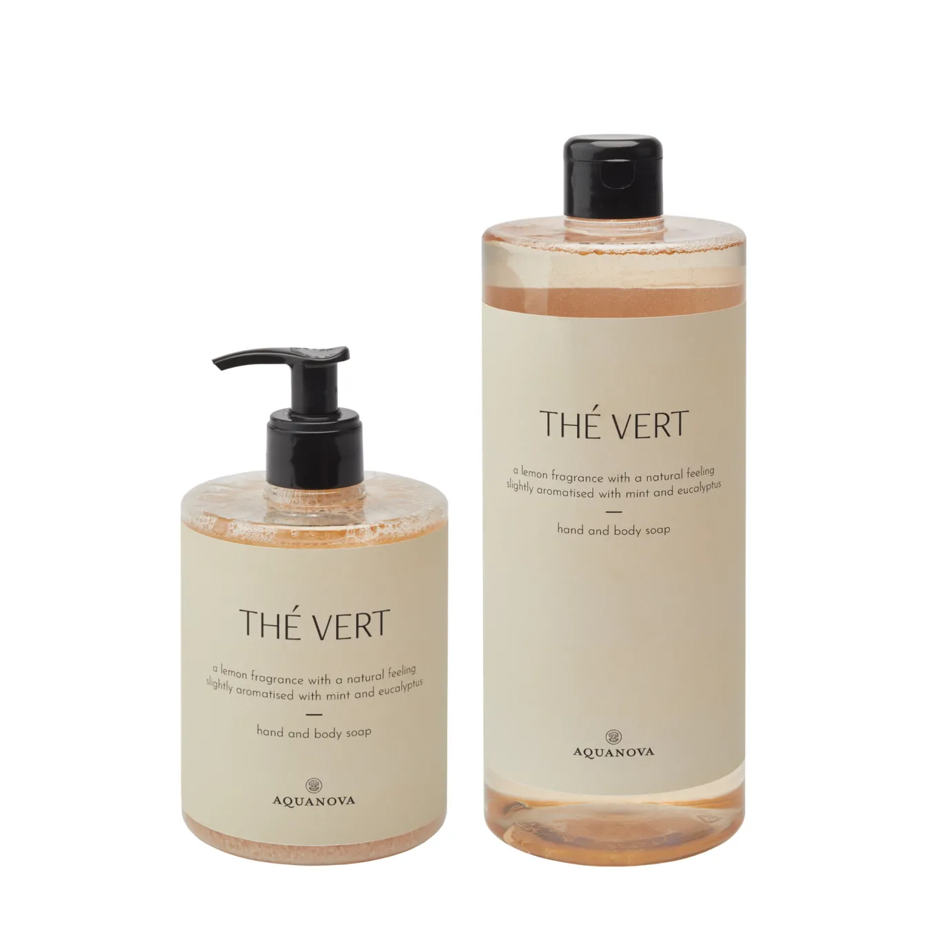 Best Bath & Living Aquanova Soap and refill PARIS Thé Vert - PARTVE (set LDM+SRL) ThéVert(greentea)