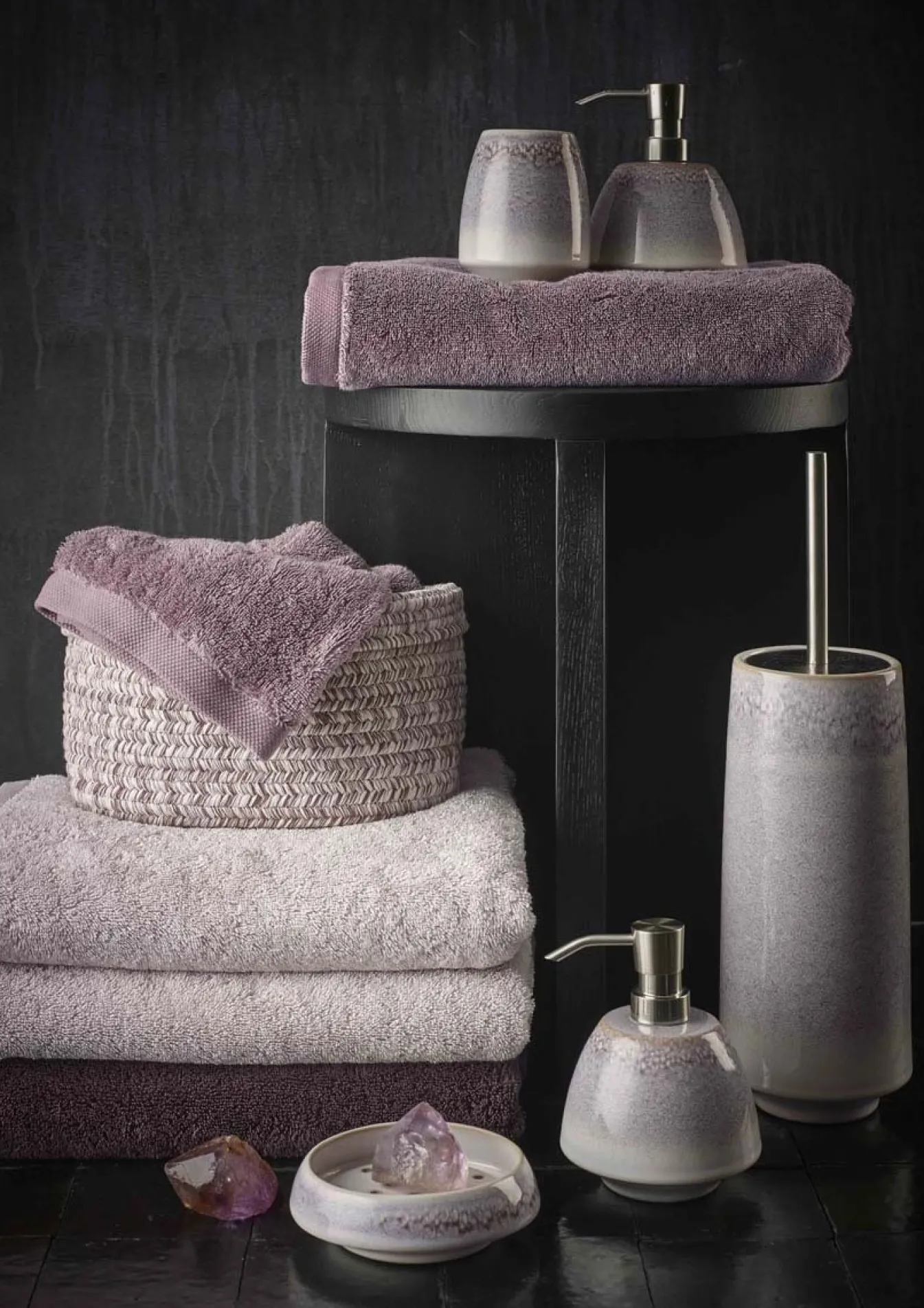 Best Bath & Living Aquanova Soap dish FIGO color Malva-883