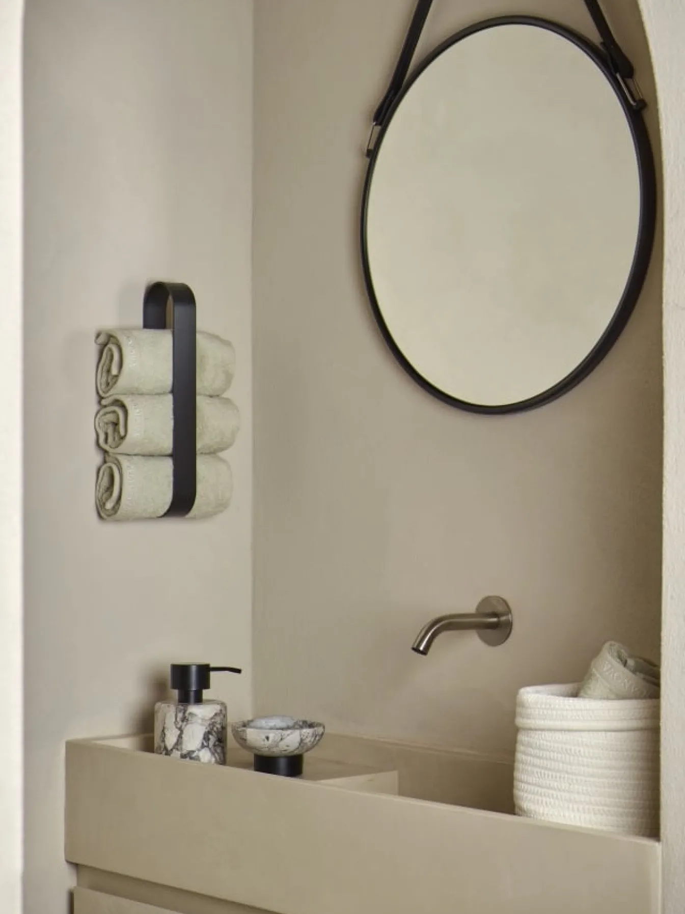 Shop Bath & Living Aquanova Soap dish NERO color Alba (grey) Alba-195