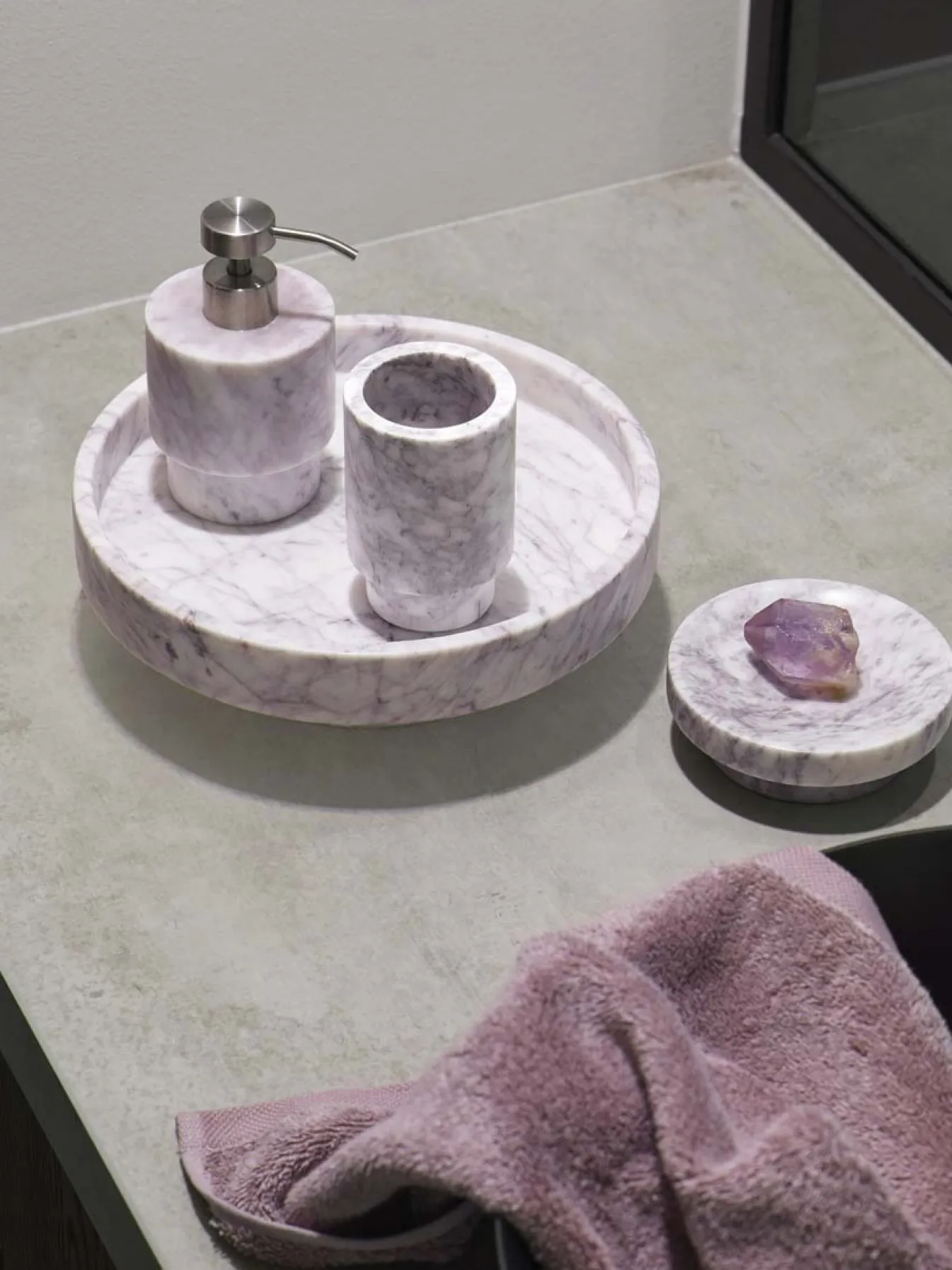 Shop Bath & Living Aquanova Soap dish PORTO color Prunus-892