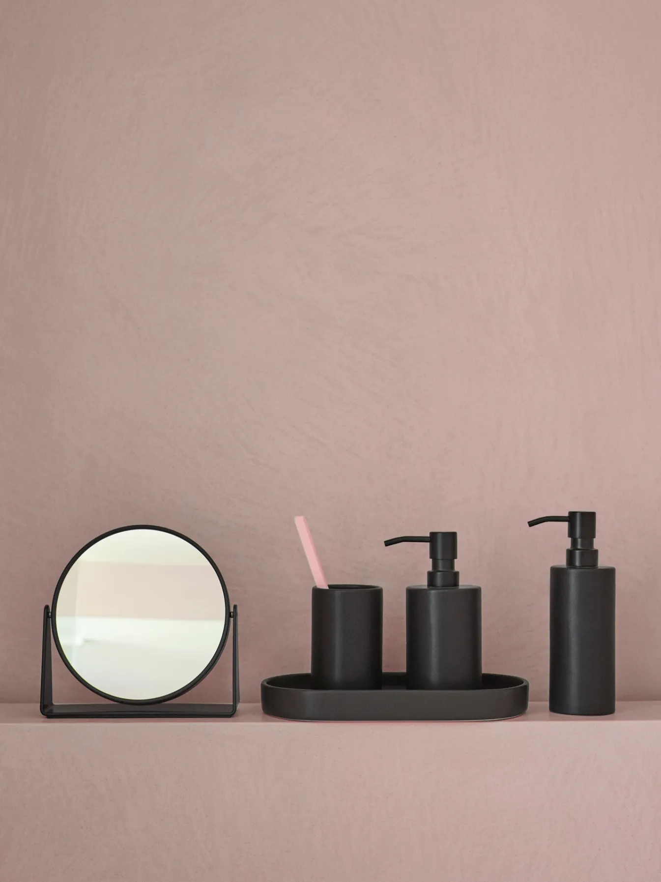 Shop Bath & Living Aquanova Soap dispenser FORTE color (Small) Black-09