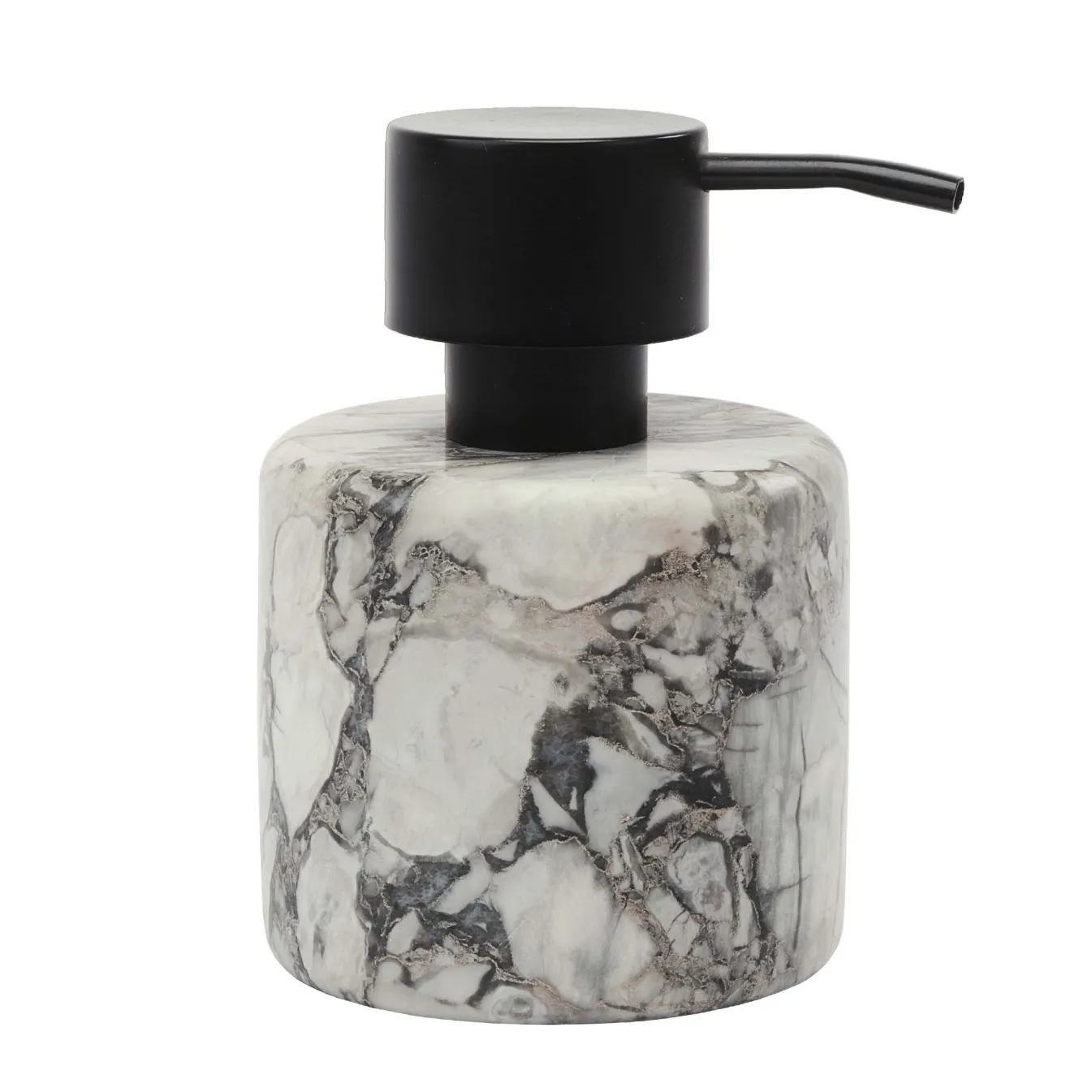 Hot Bath & Living Aquanova Soap dispenser NERO color Alba (grey) medium Alba-195