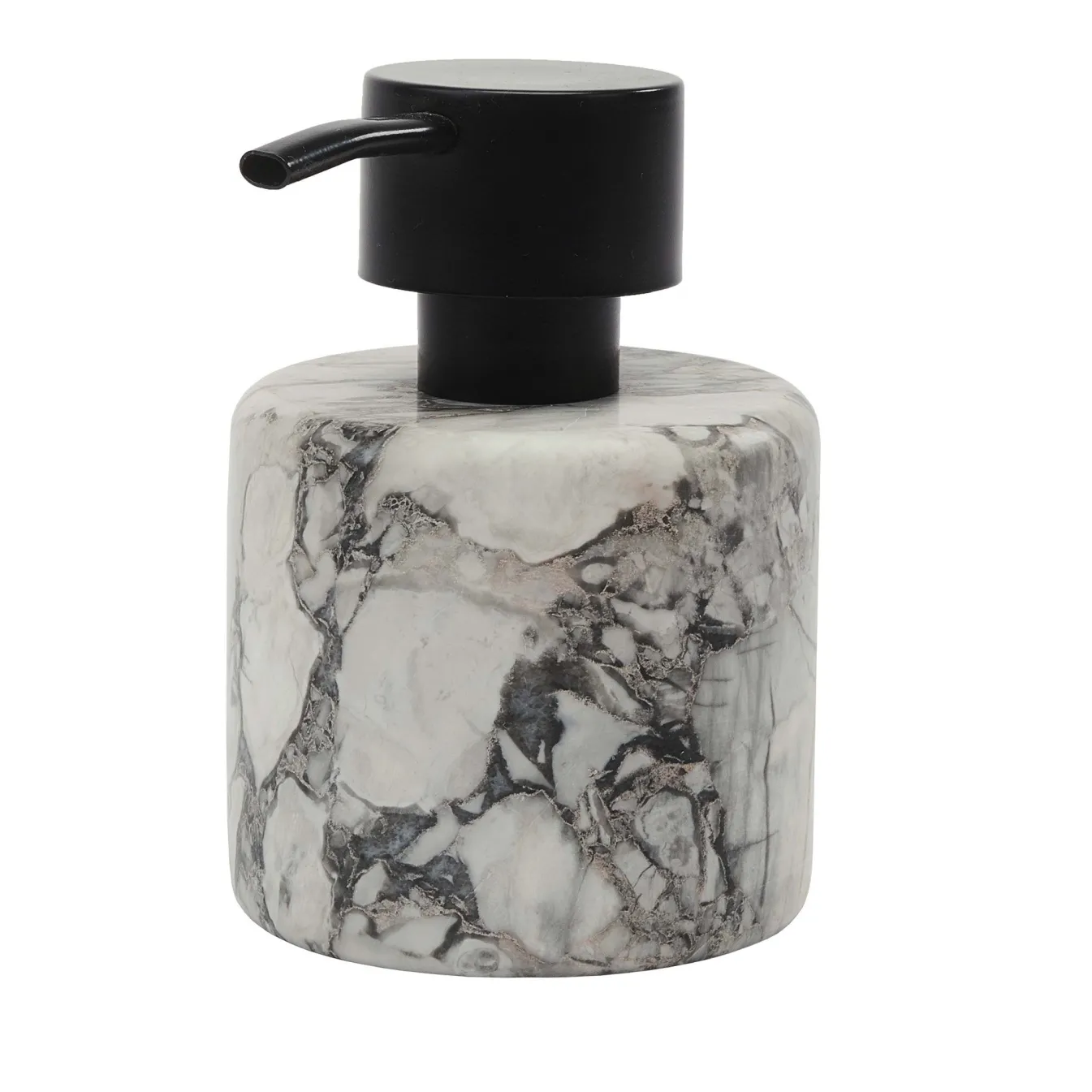 Hot Bath & Living Aquanova Soap dispenser NERO color Alba (grey) medium Alba-195