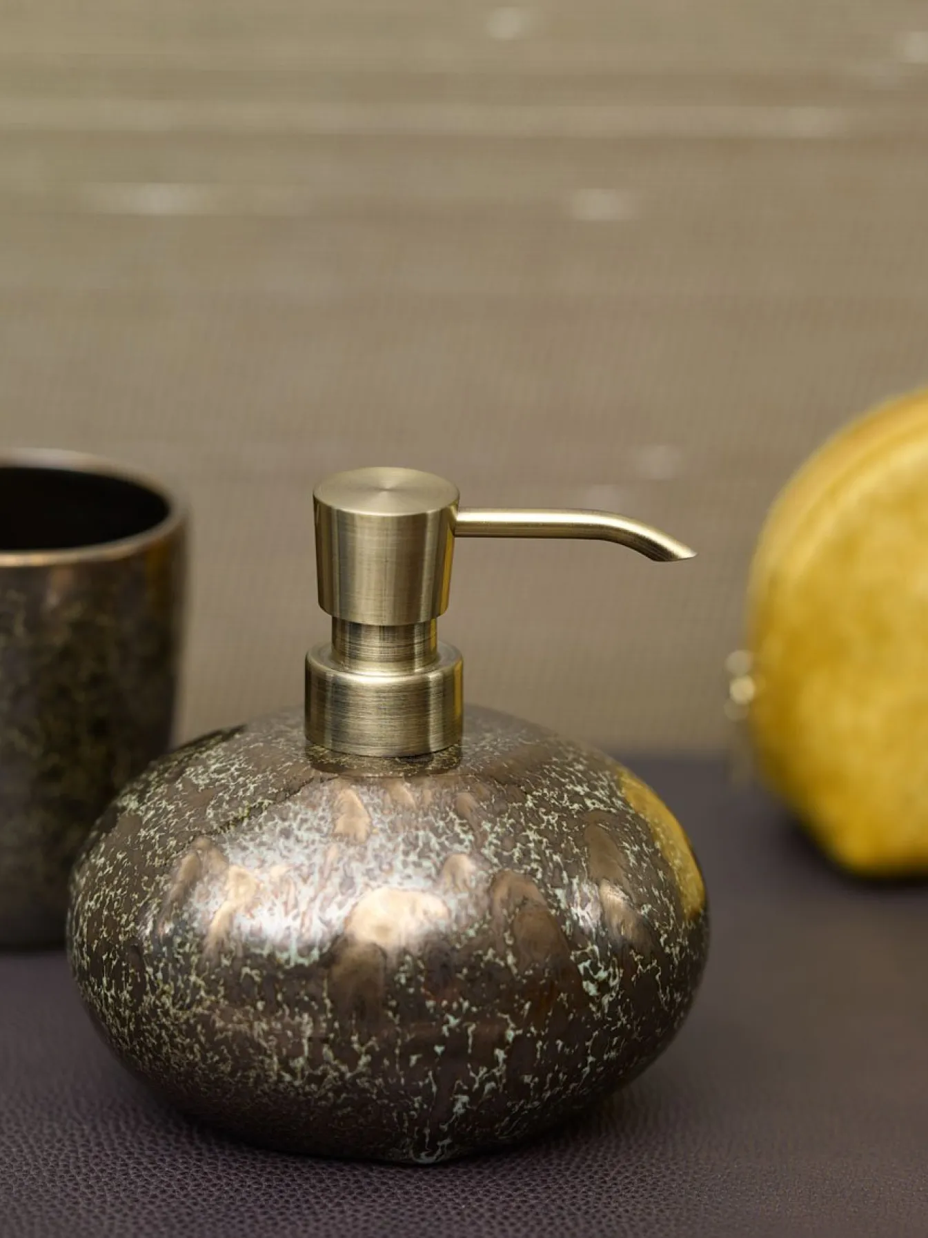 Sale Bath & Living Aquanova Soap dispenser UGO color Vintage Bronze-854 (bronze) VintageBronze-854