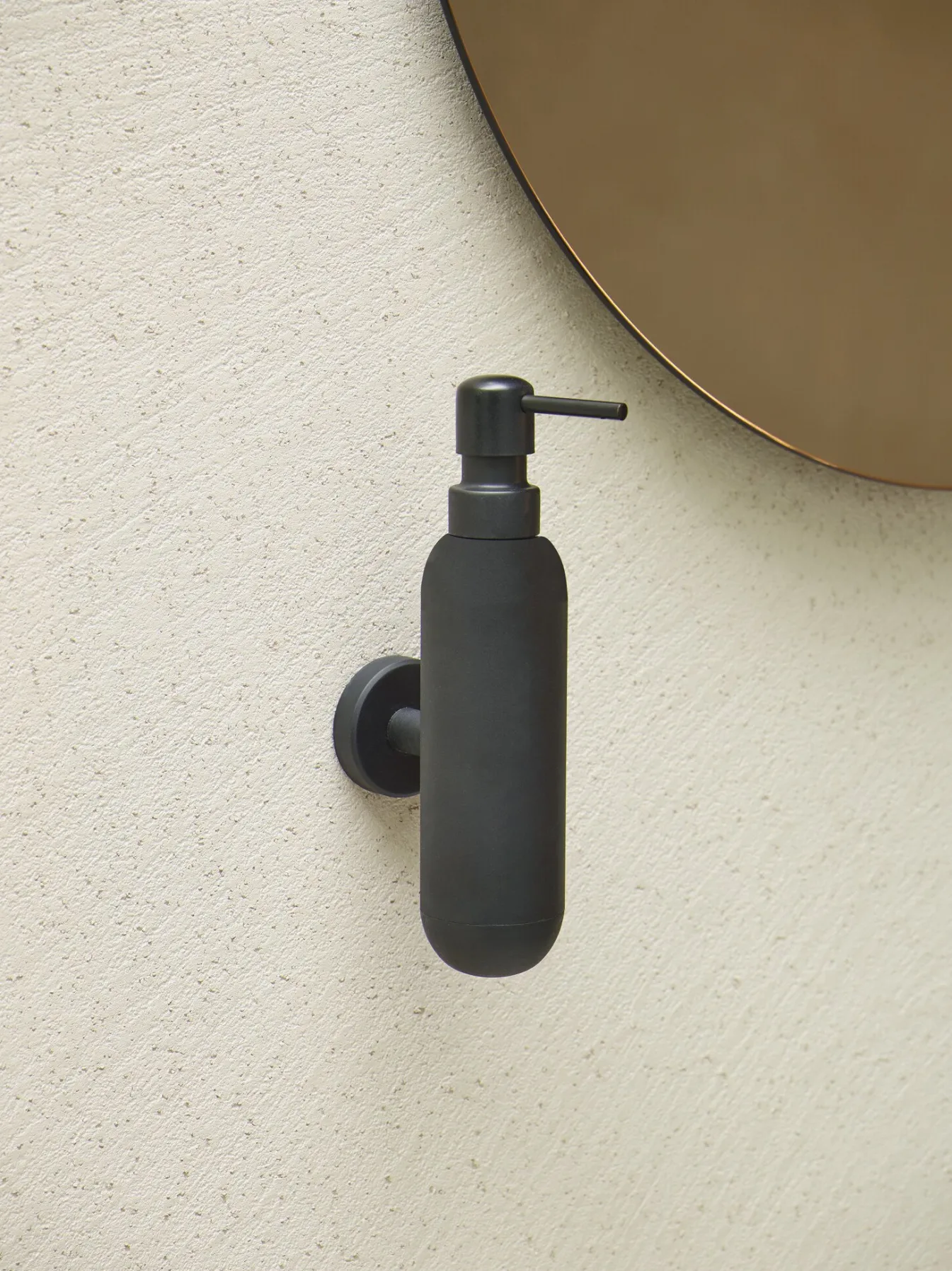 Store Bath & Living Aquanova Soap dispenser wall STEN color (black) Black-09