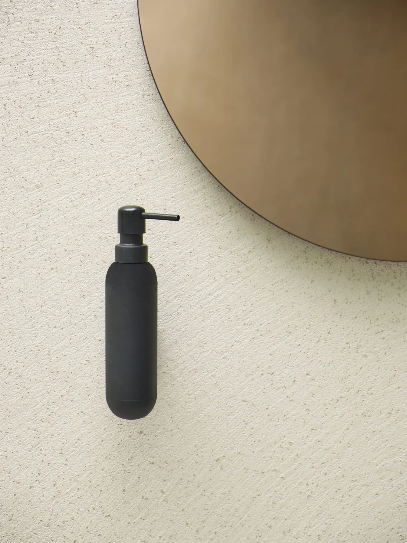 Store Bath & Living Aquanova Soap dispenser wall STEN color (black) Black-09
