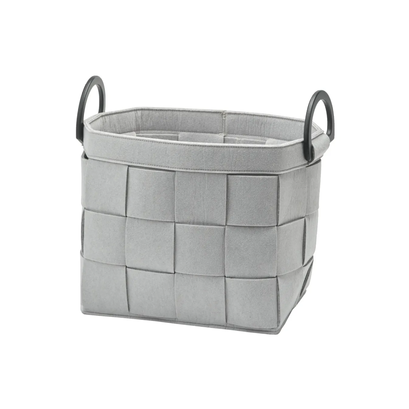 Flash Sale Bath & Living Aquanova Storage basket DIX color Silver Gray (DIXSBM-95) SilverGrey-95