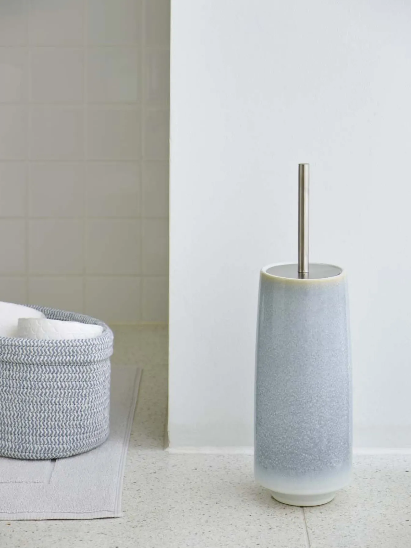 Cheap Bath & Living Aquanova Storage basket RENA color (Small) Ice-916