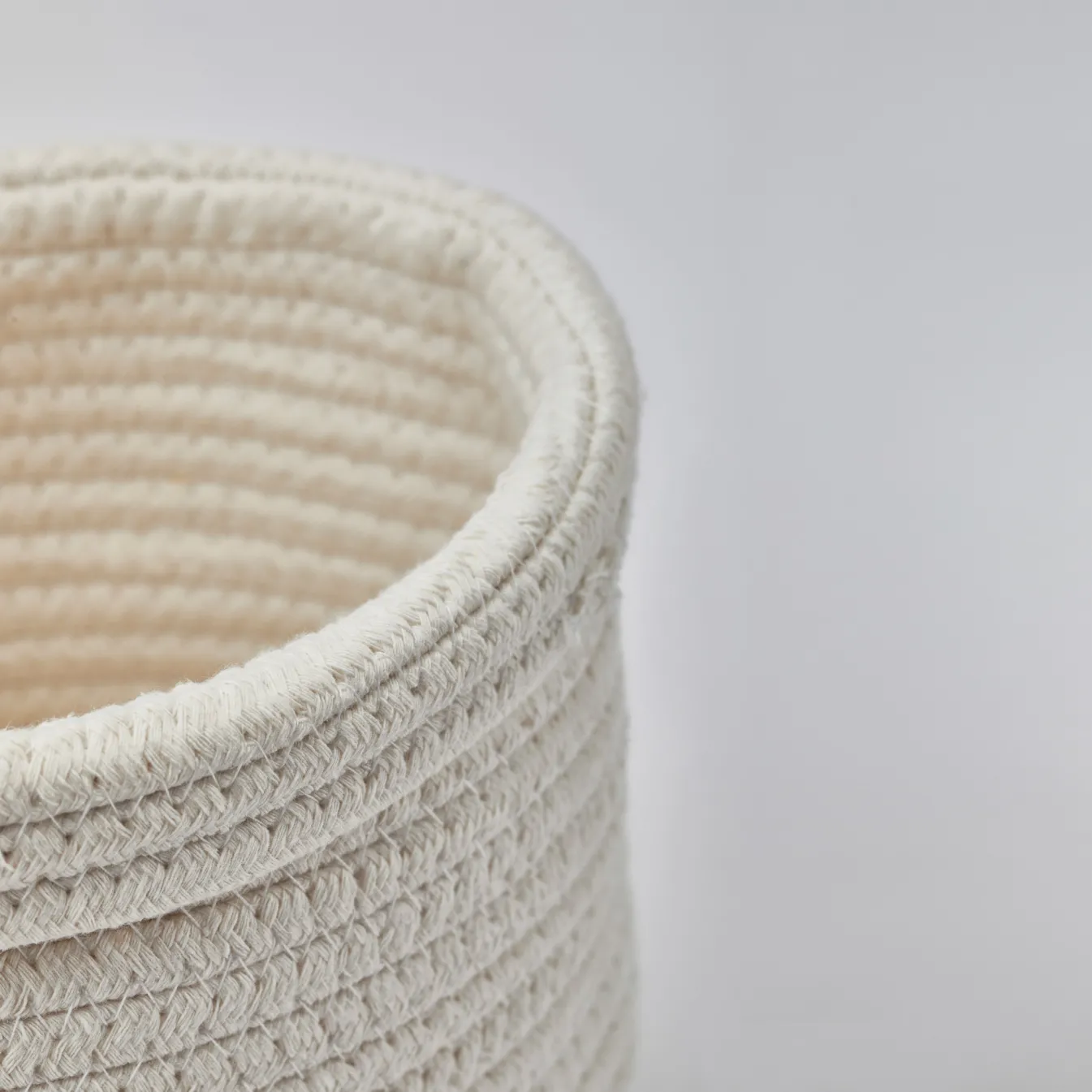 Fashion Bath & Living Aquanova Storage basket RENA color (Small) Ivory-10
