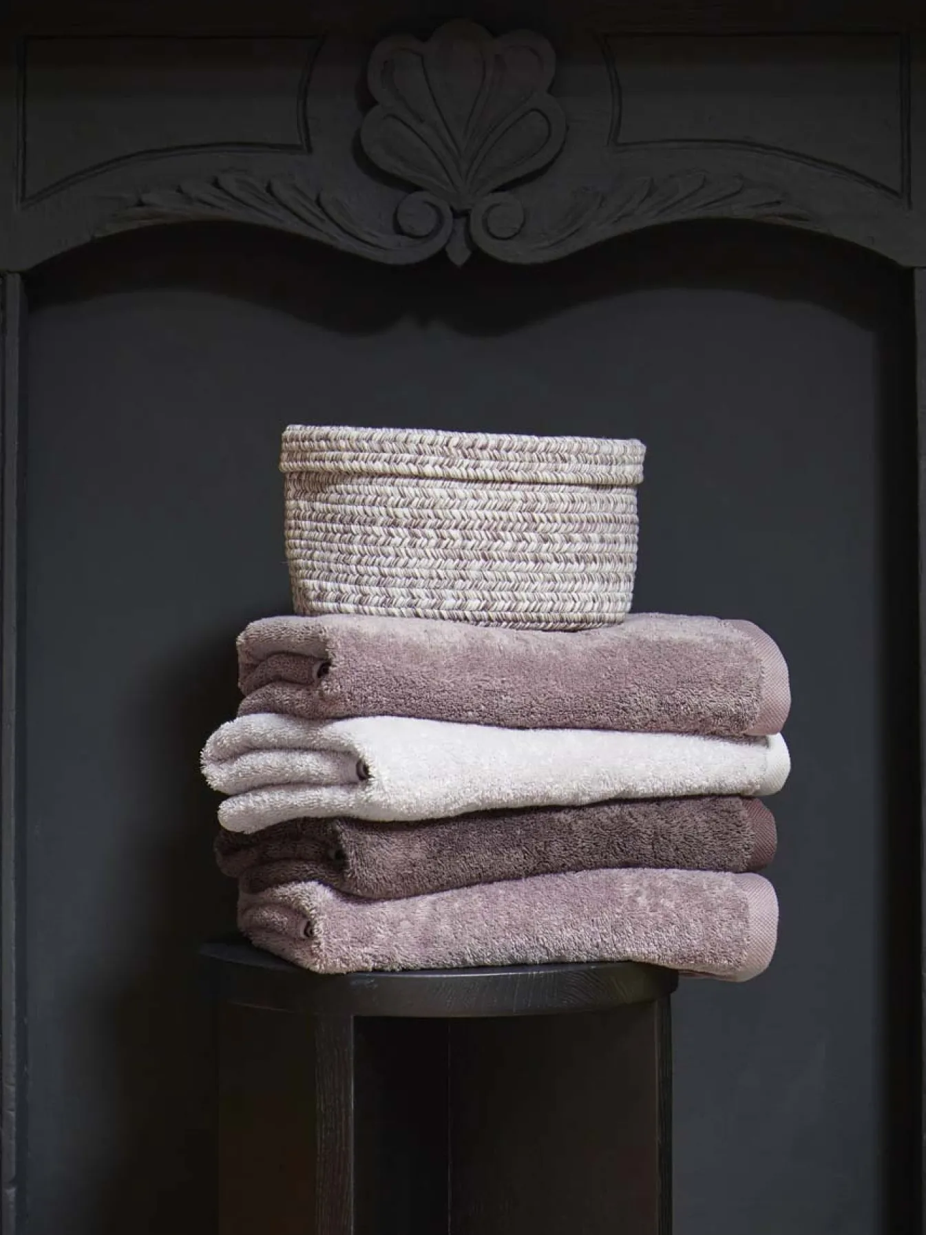 Fashion Bath & Living Aquanova Storage basket RENA color (Small) Malva-883