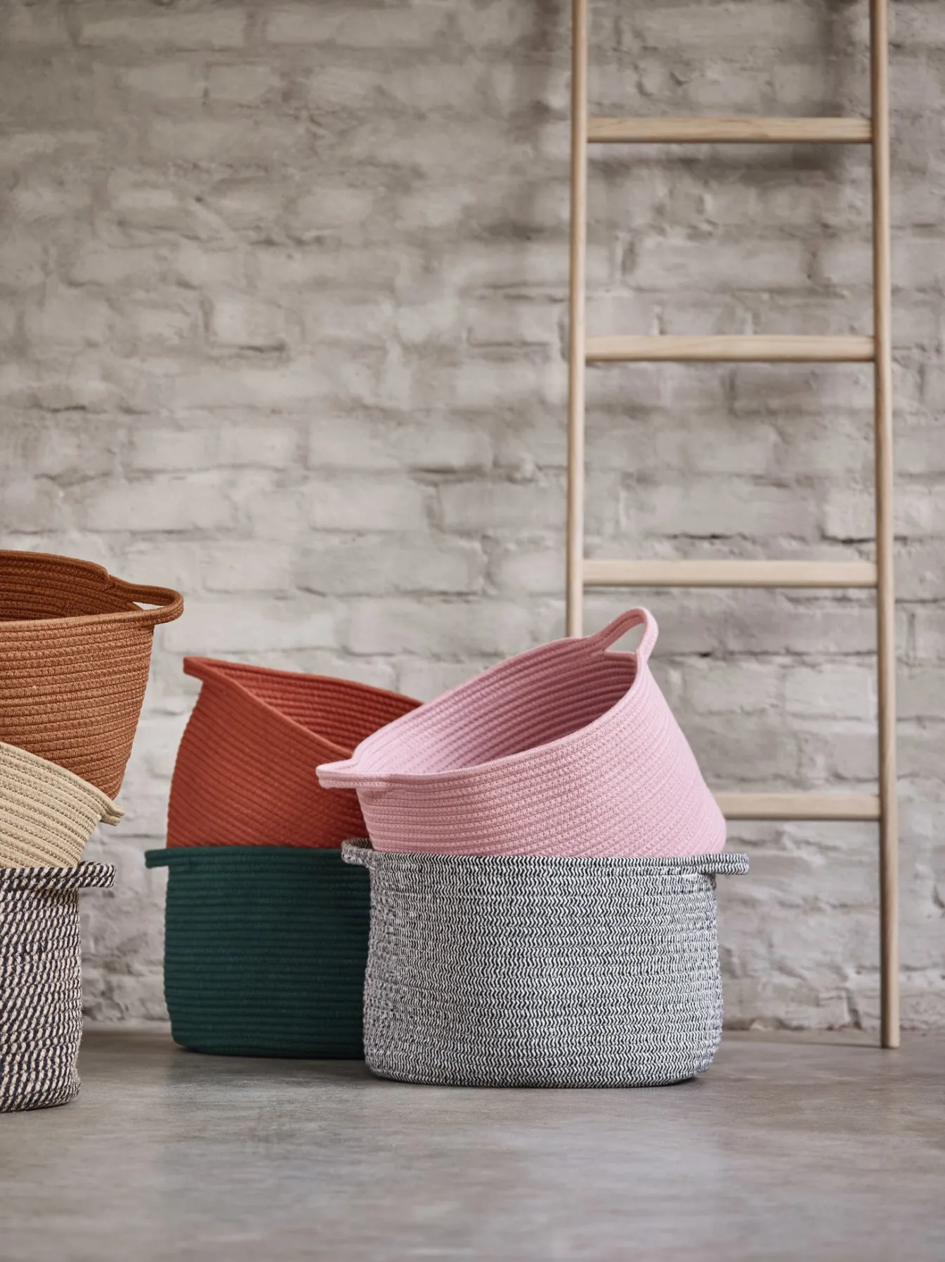 Fashion Bath & Living Aquanova Storage basket RENA color (Medium) Sedum-813